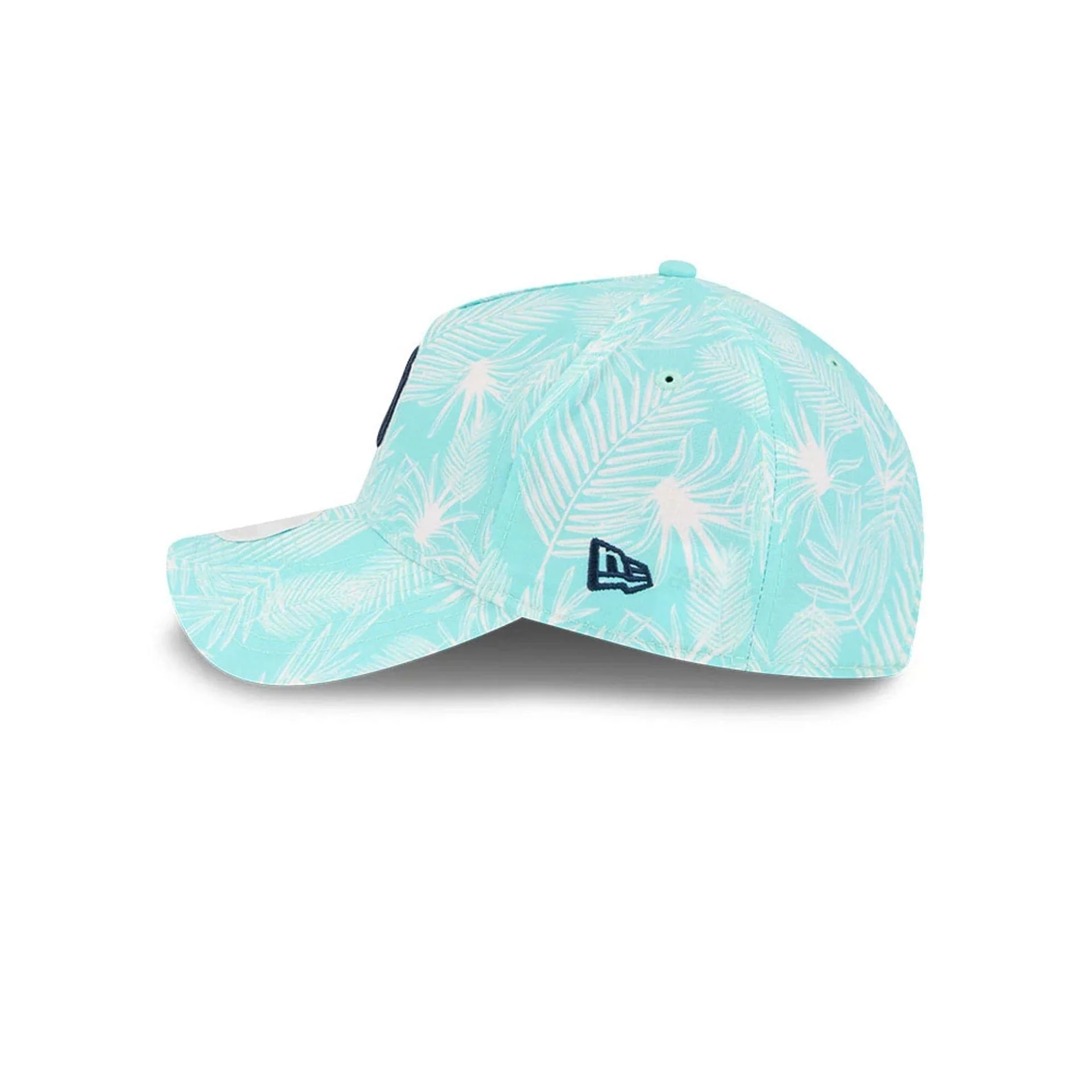 New York Yankees Womens MLB Pastel Turquoise 9TWENTY A-Frame Adjustable Cap - Image 6