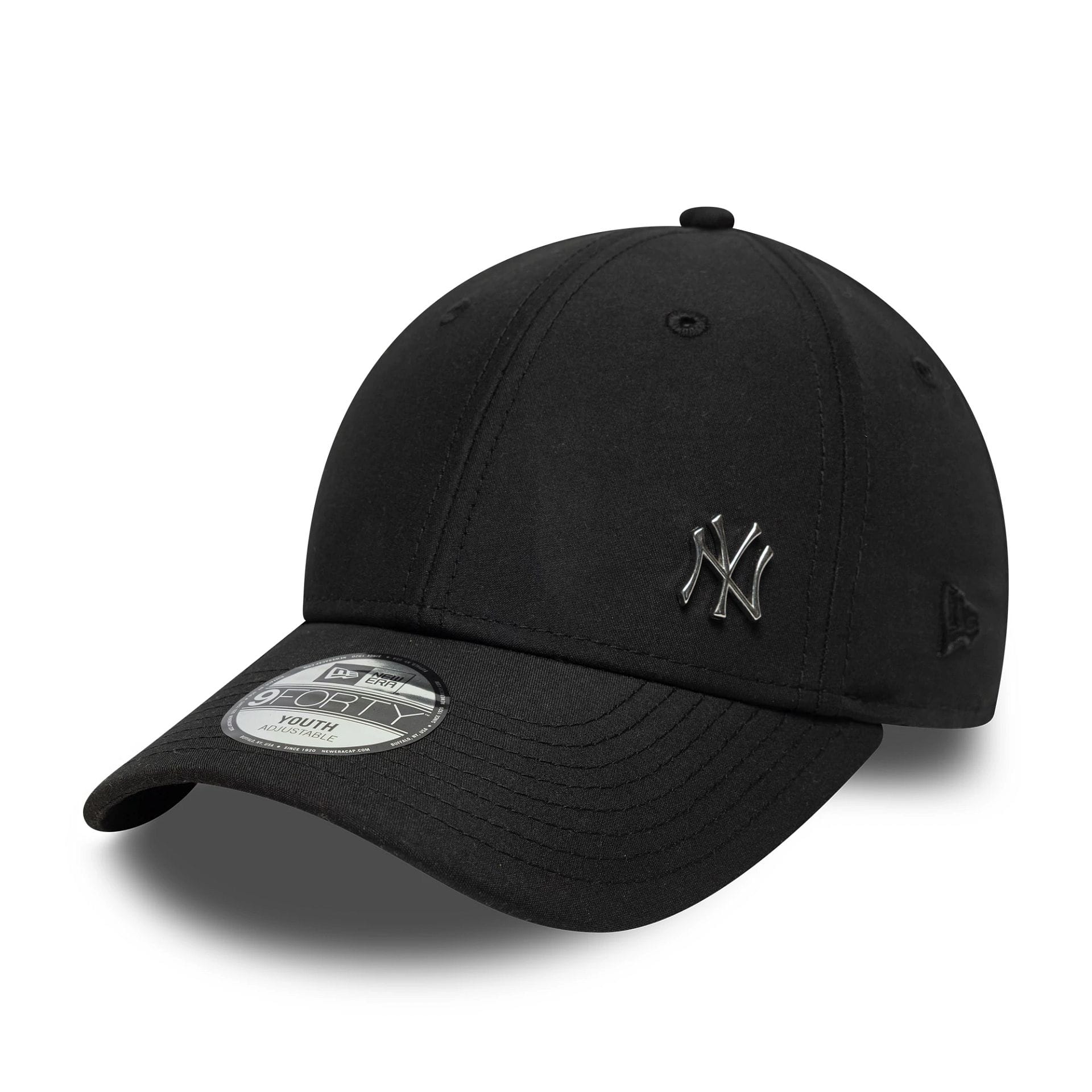 New York Yankees Youth MLB Flawless Black 9FORTY Cap