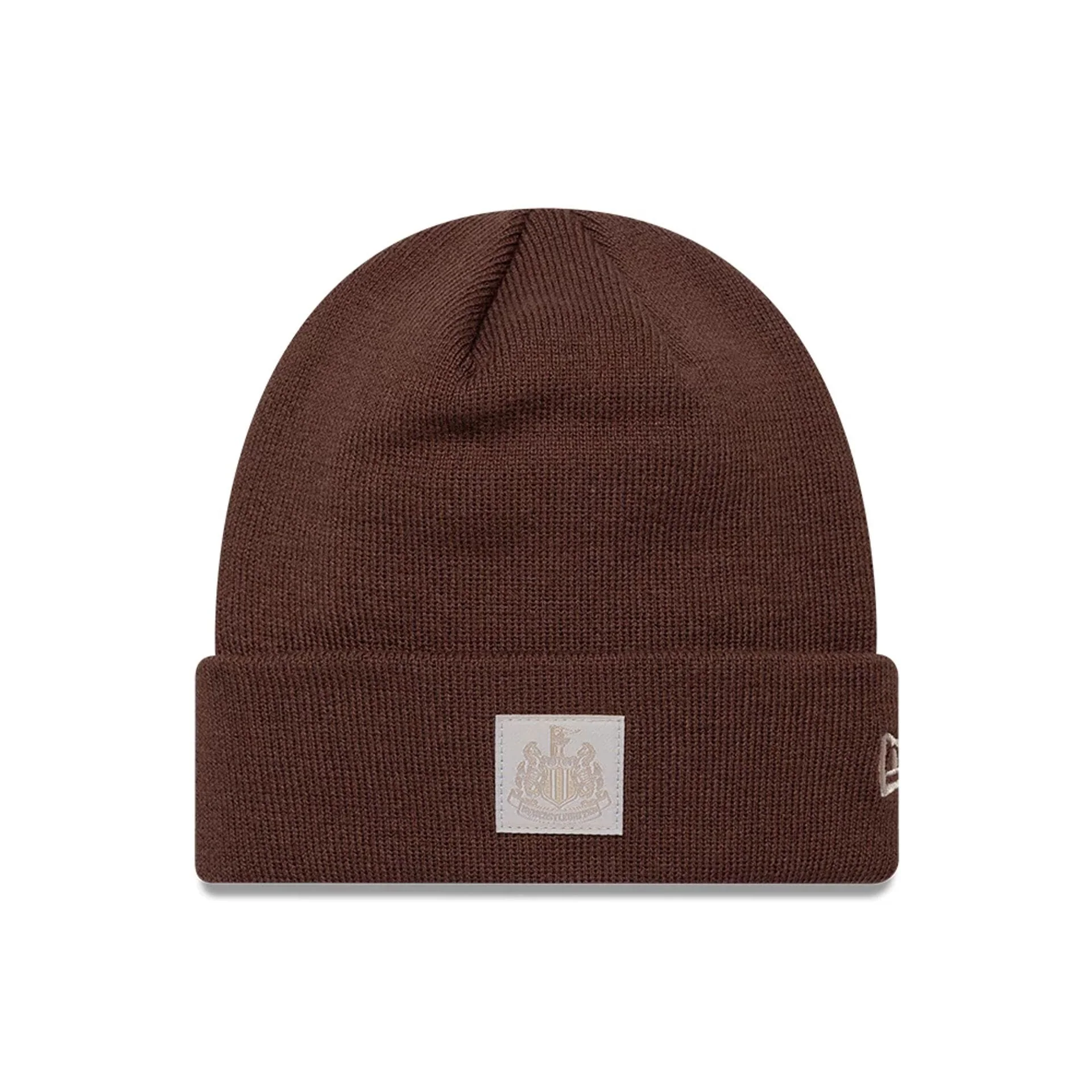 Newcastle United FC Patch Brown Cuff knit Beanie Hat