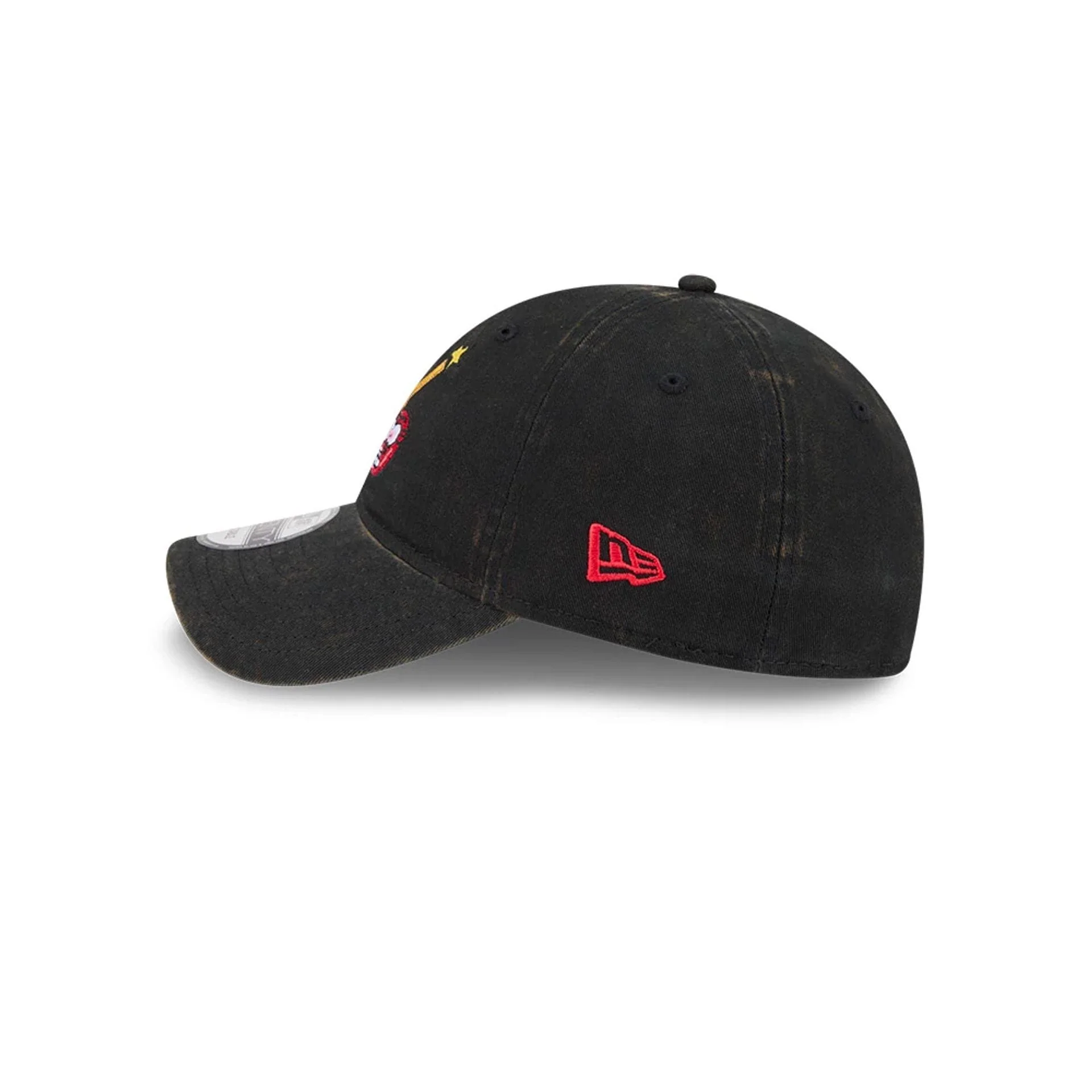 Nickelodeon Fairly Oddparents Acid Wash Black 9TWENTY Adjustable Cap - Image 5