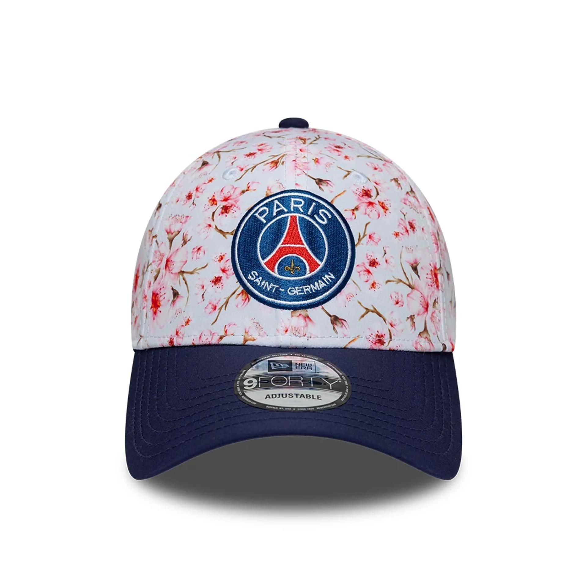Paris Saint Germain Cherry Blossom Navy 9FORTY Adjustable Cap - Image 2