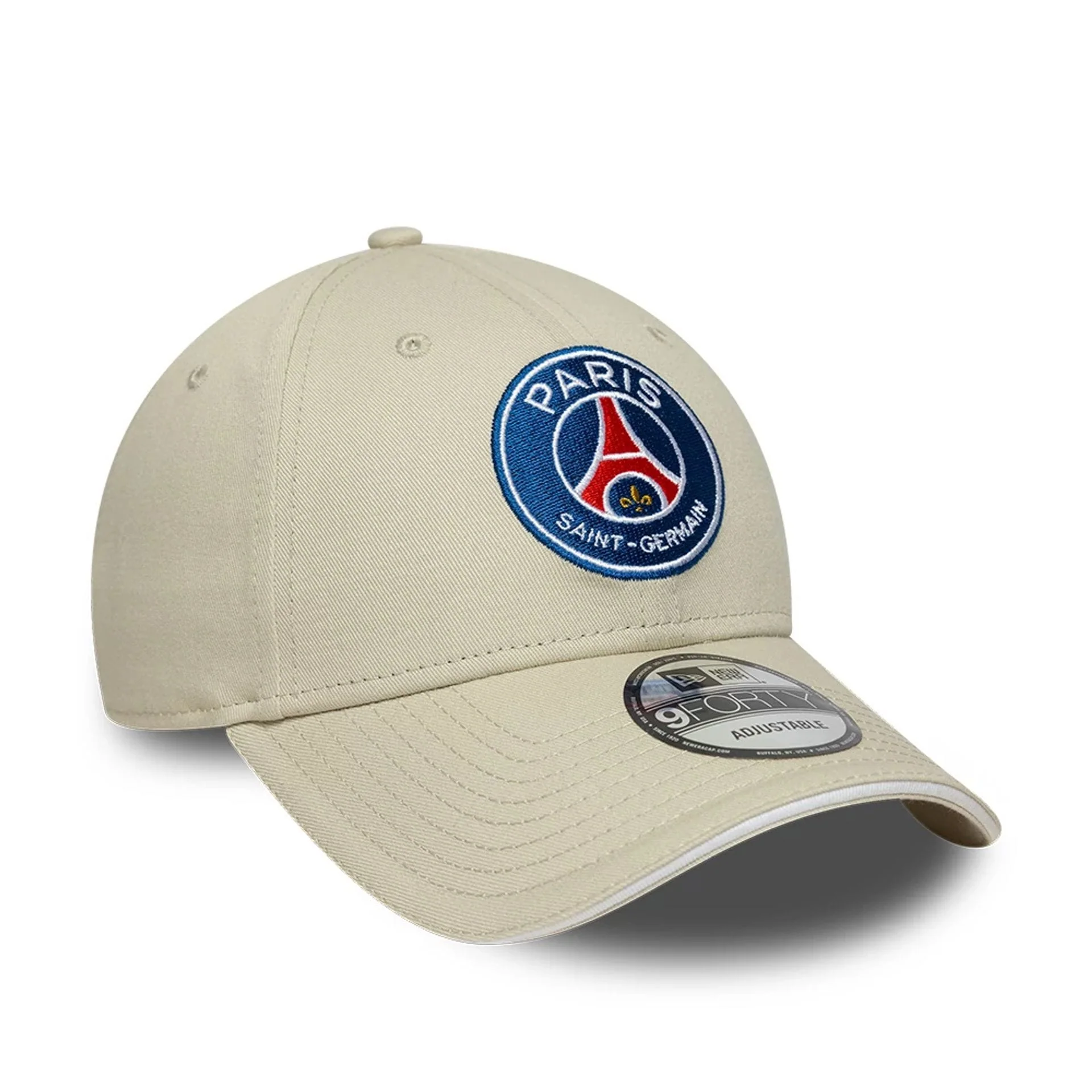 Paris Saint Germain Core Light Beige 9FORTY Adjustable Cap - Image 3