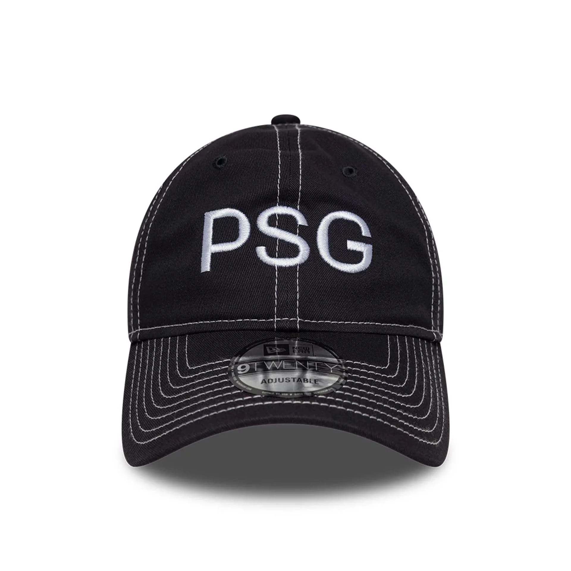 Paris Saint Germain Pop Stitch Navy 9TWENTY Adjustable Cap - Image 2