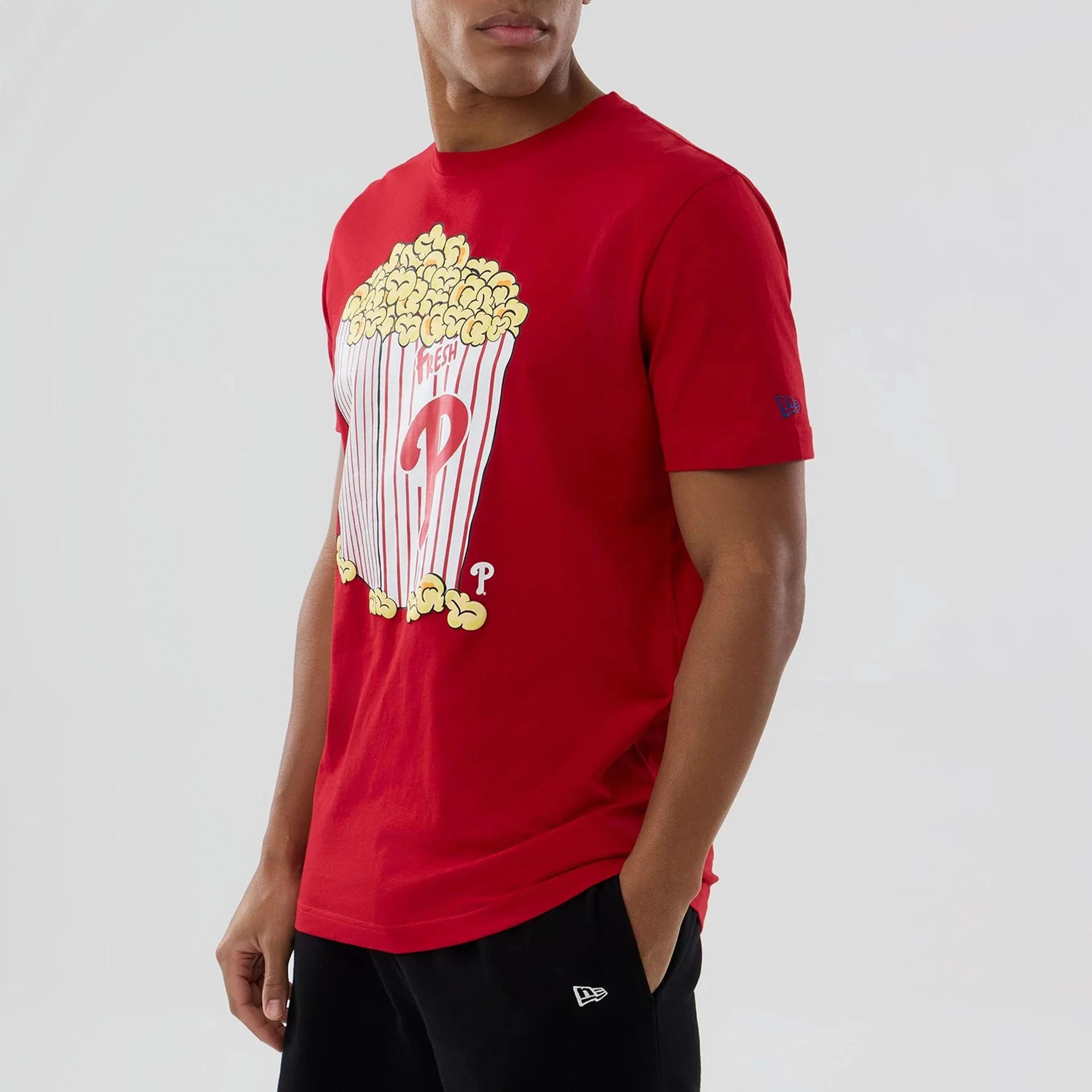 Philadelphia Phillies MLB Popcorn Red T-Shirt - Image 5