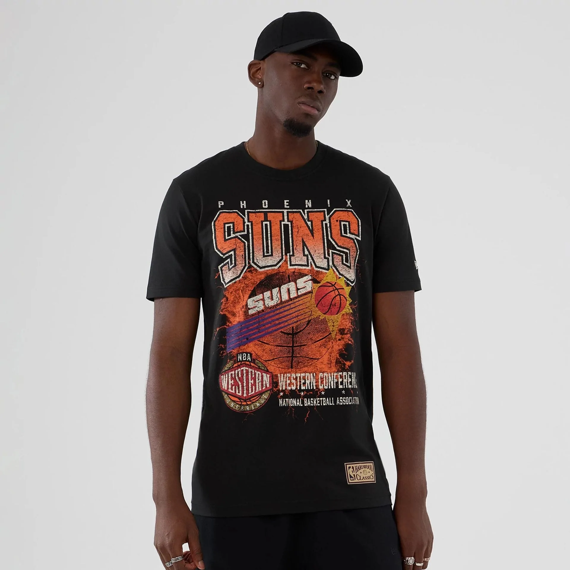 Phoenix Suns NBA Hardwood Classic Black T-Shirt