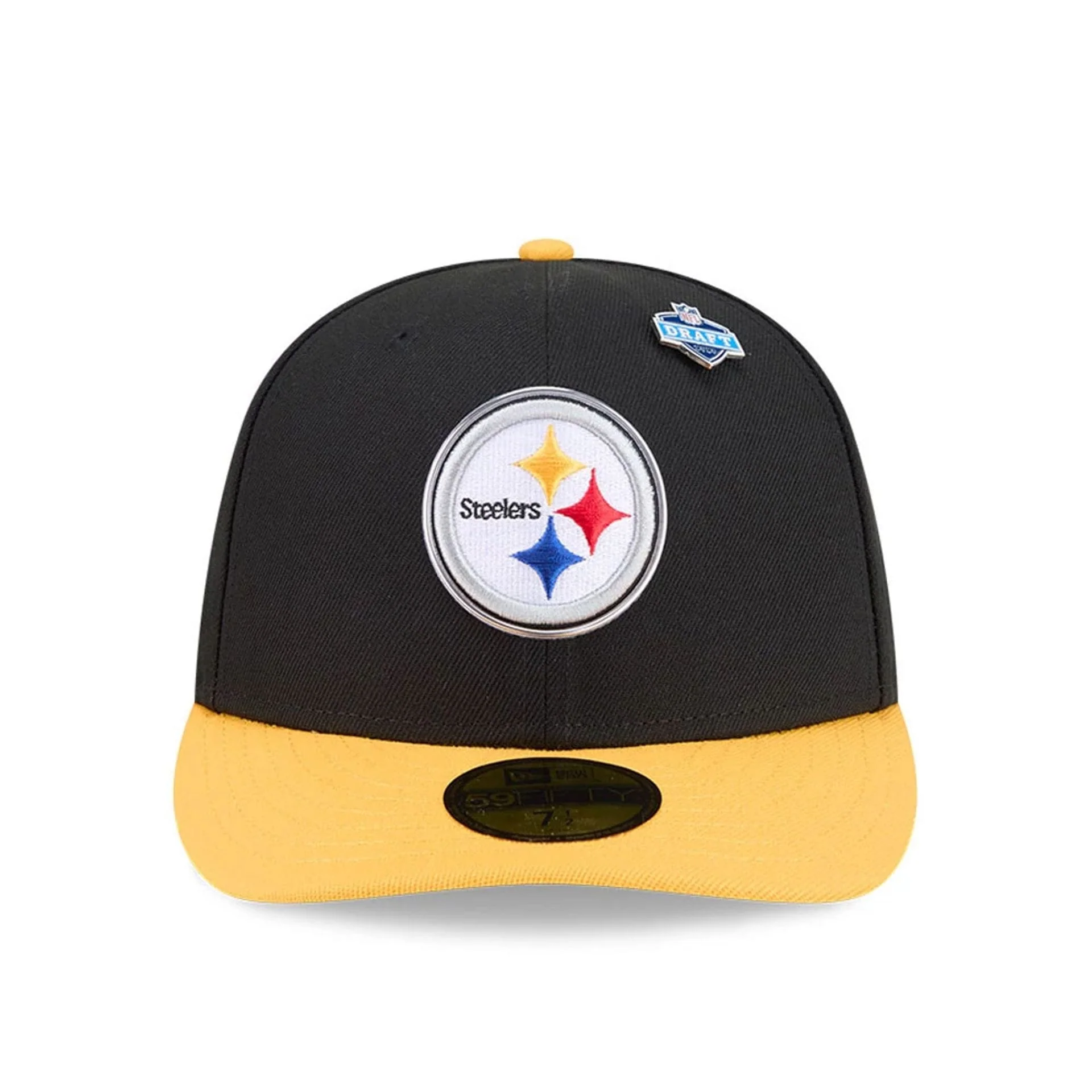 Pittsburgh Steelers NFL Draft 2026 Black 59FIFTY Fitted Cap - Image 3