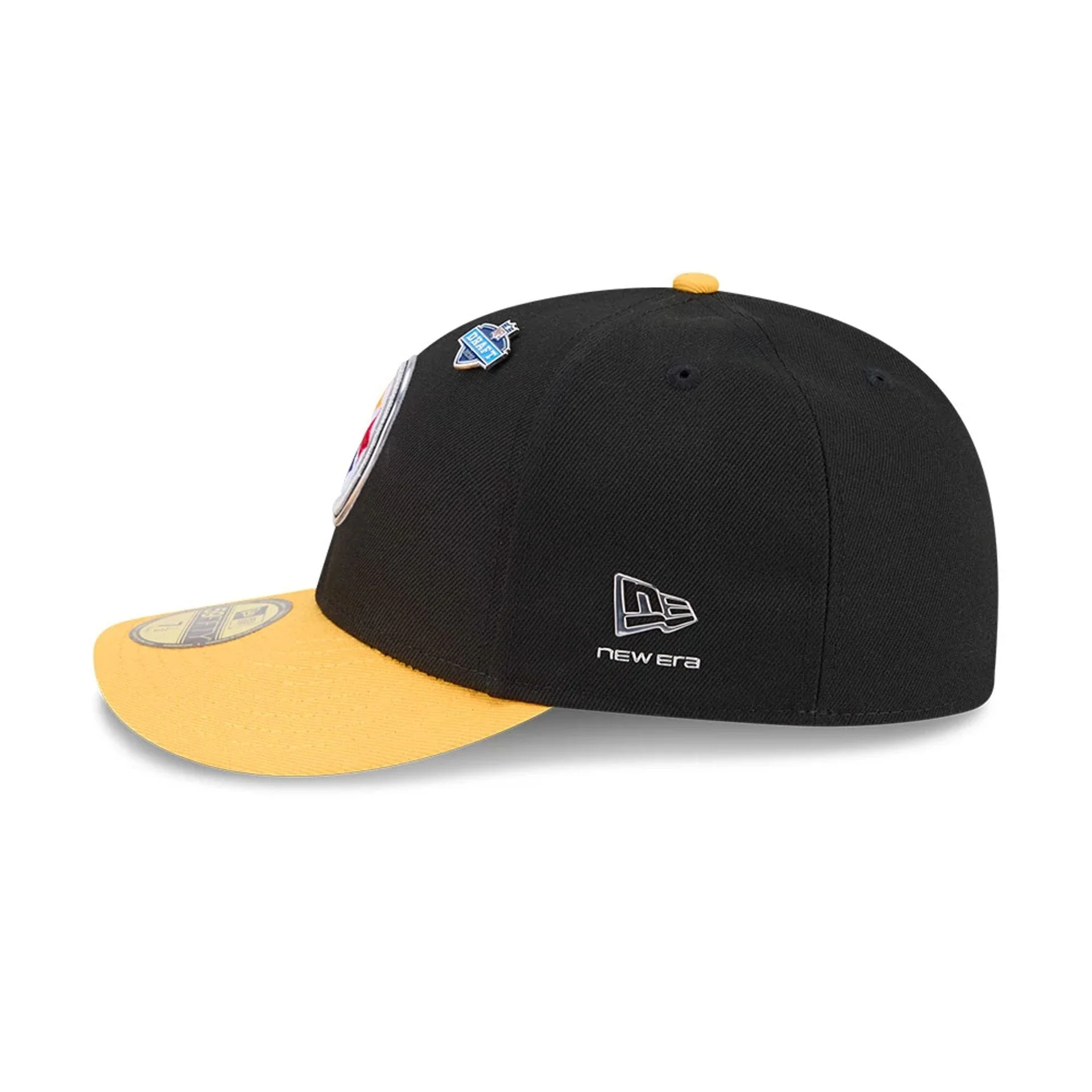 Pittsburgh Steelers NFL Draft 2026 Black 59FIFTY Fitted Cap - Image 6