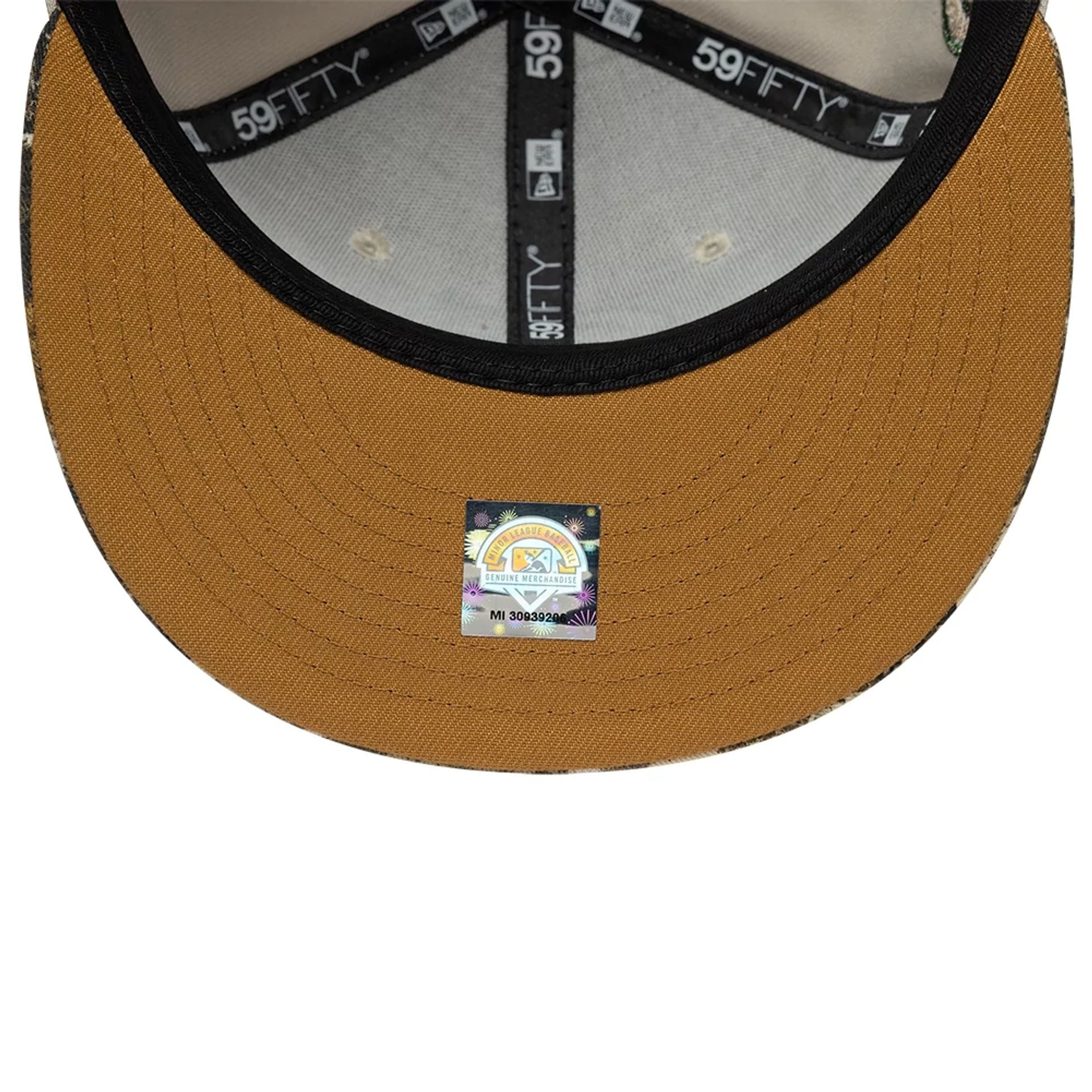 Portland Beavers MiLB Hometown Beige 59FIFTY Fitted Cap - Image 2