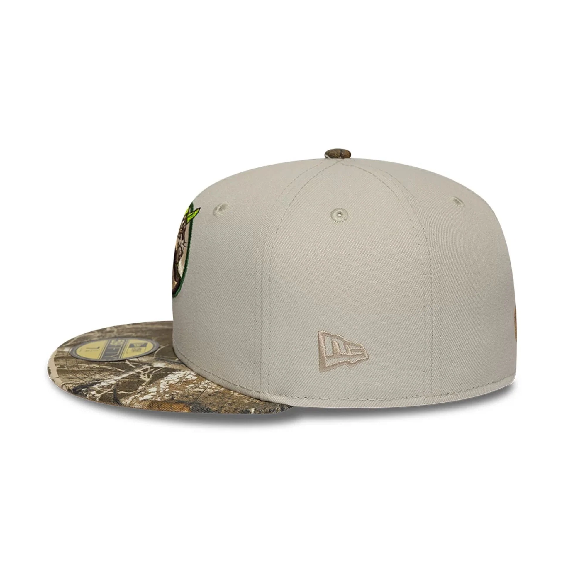 Portland Beavers MiLB Hometown Beige 59FIFTY Fitted Cap - Image 7