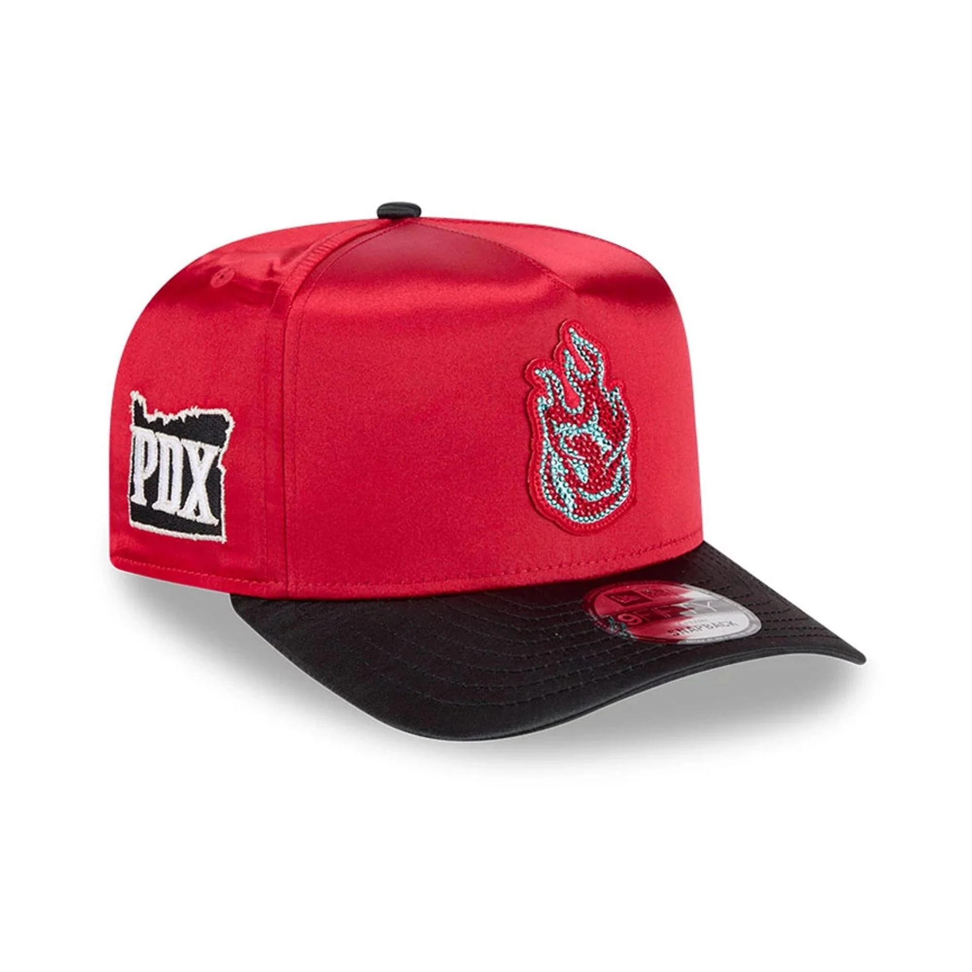 Portland Fire WNBA Draft 2026 Red 9FIFTY A-Frame Snapback Adjustable Cap
