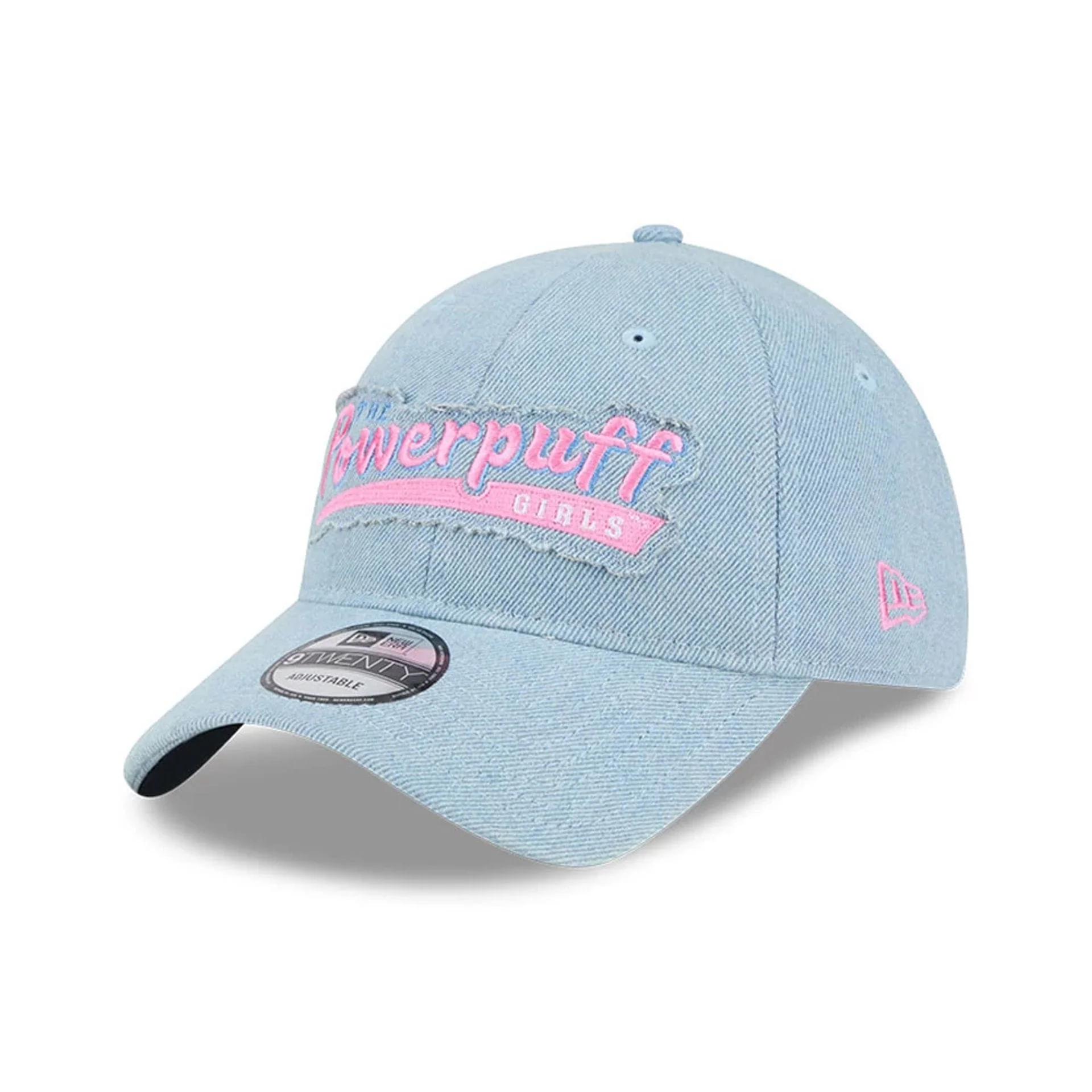 Power Puff Girls Wordmark Open Blue 9TWENTY Adjustable Cap