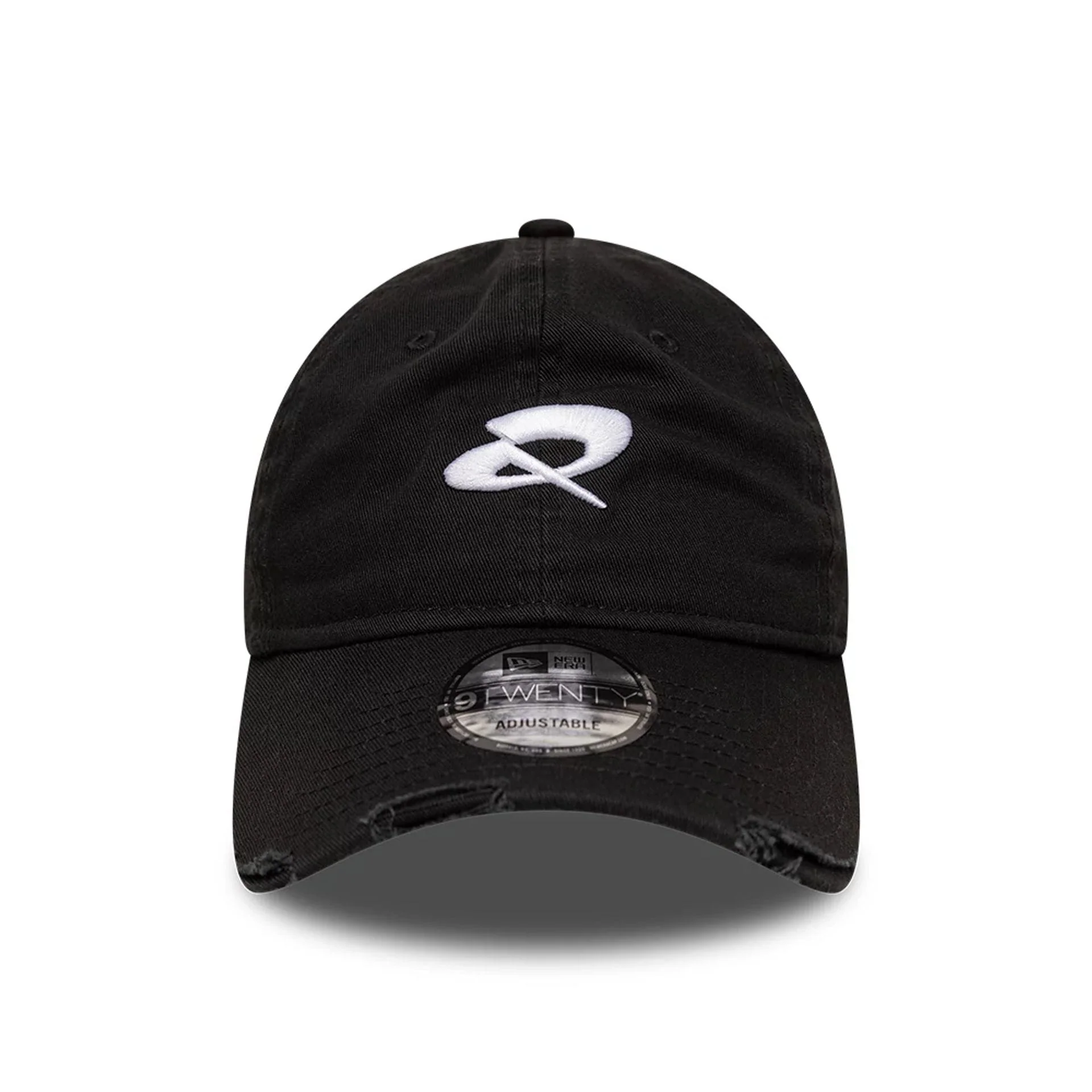 Quadrant X New Era Distressed Black 9TWENTY Cap - Image 2