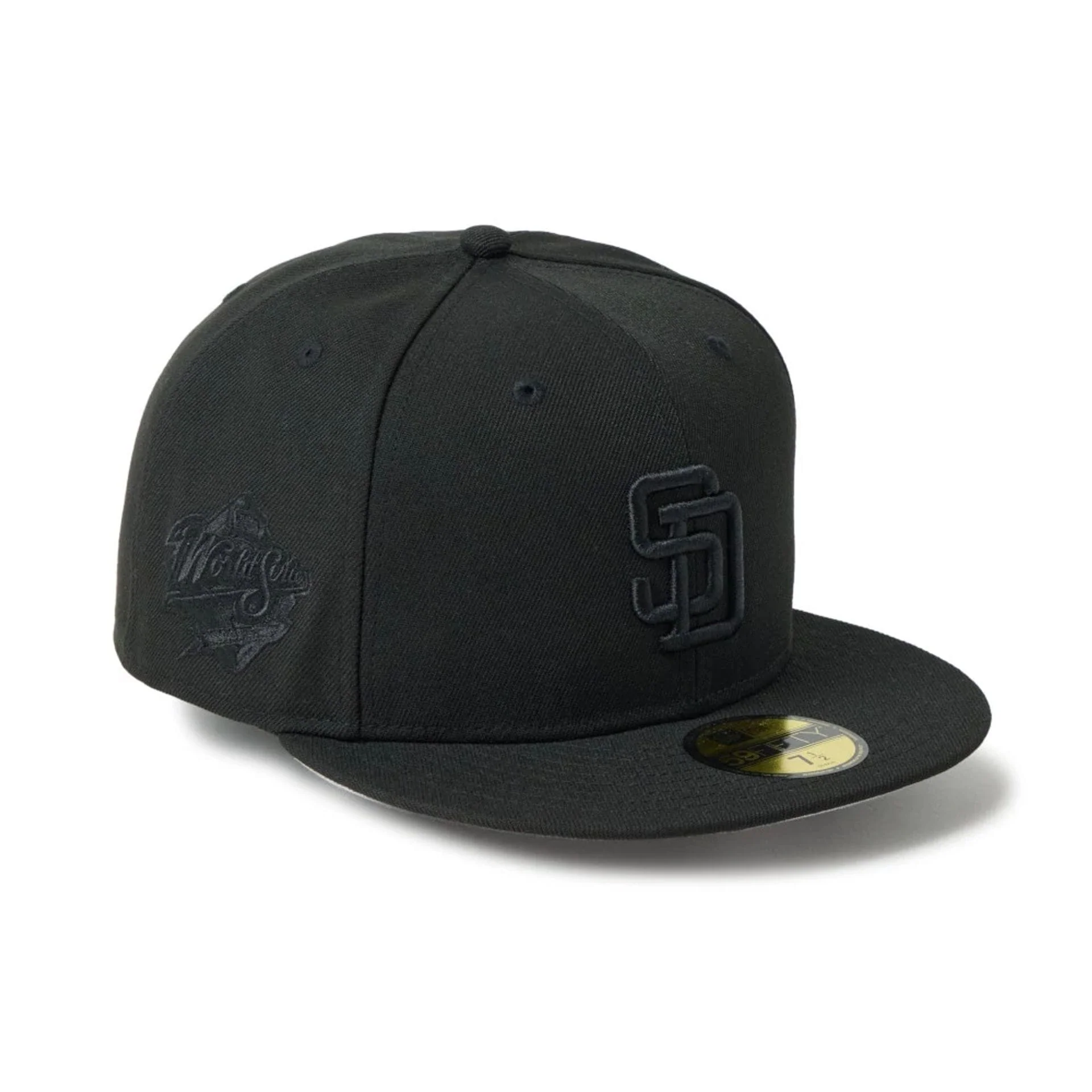 San Diego Padres MLB Black 59FIFTY Fitted Cap