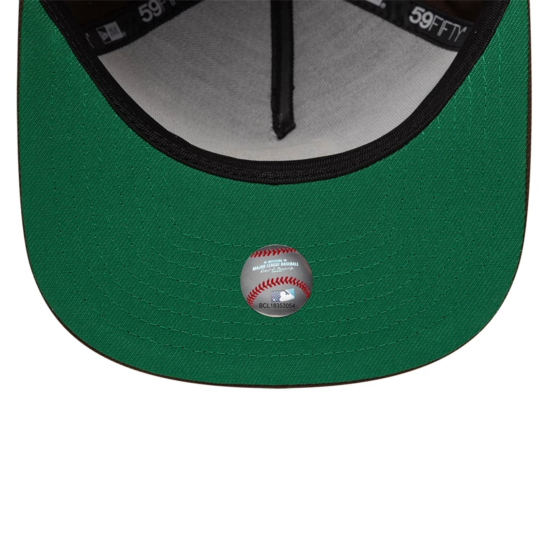 San Diego Padres MLB Dark Brown 59FIFTY A-Frame Fitted Cap - Image 2