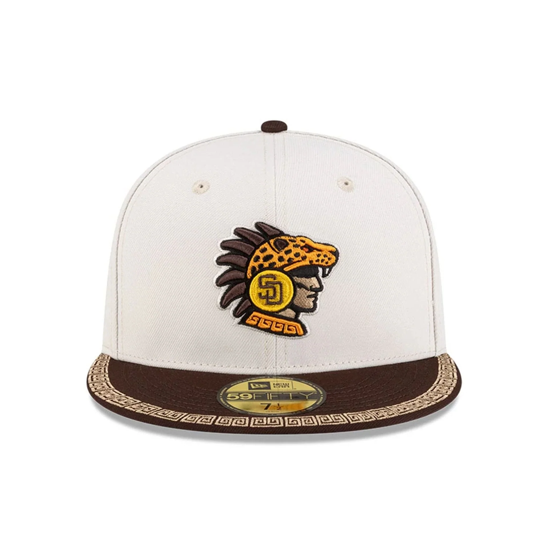 San Diego Padres MLB Mexico City Series 2026 Light Beige 59FIFTY Fitted Cap - Image 3