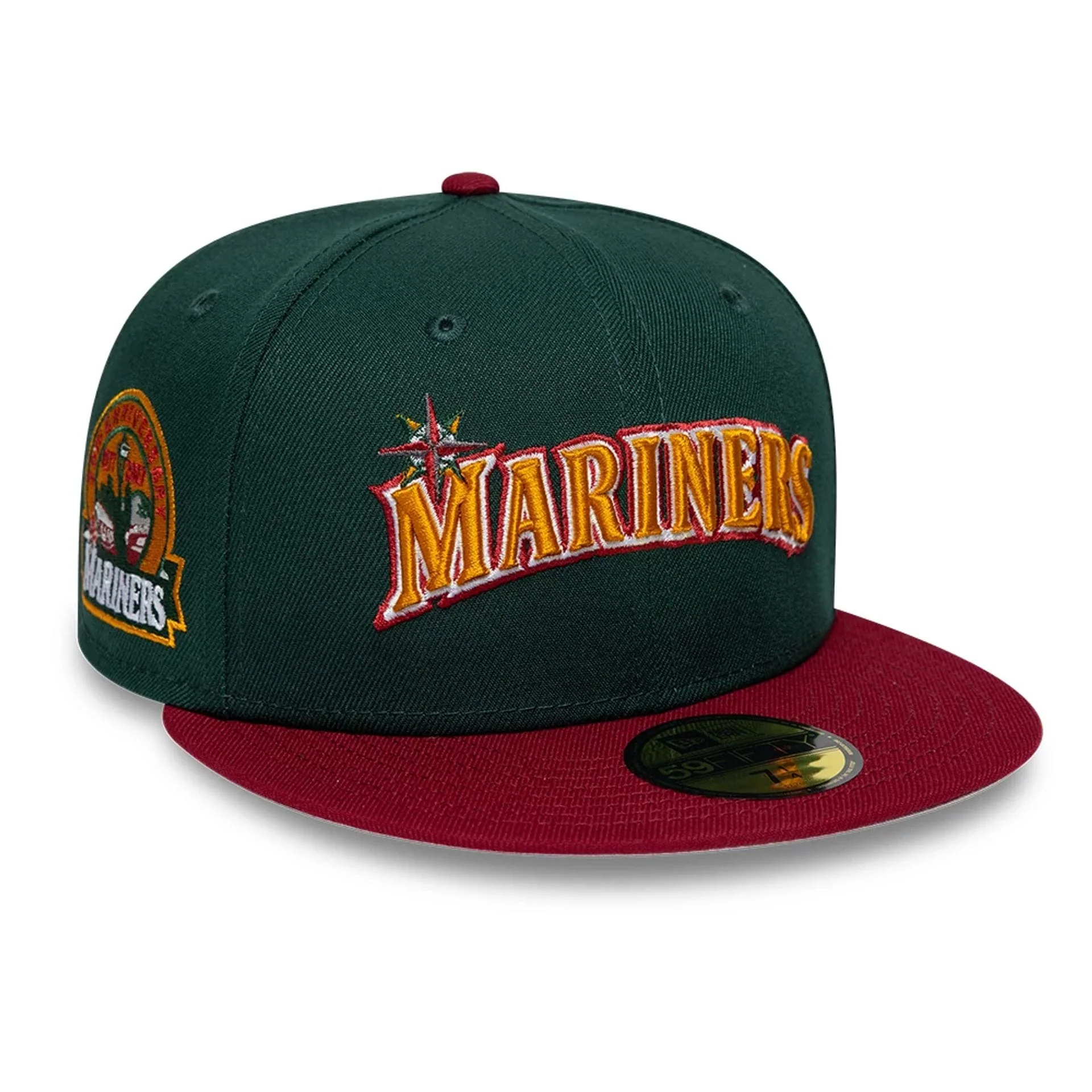 Seattle Mariners MLB Cooperstown Dark Green 59FIFTY Fitted Cap