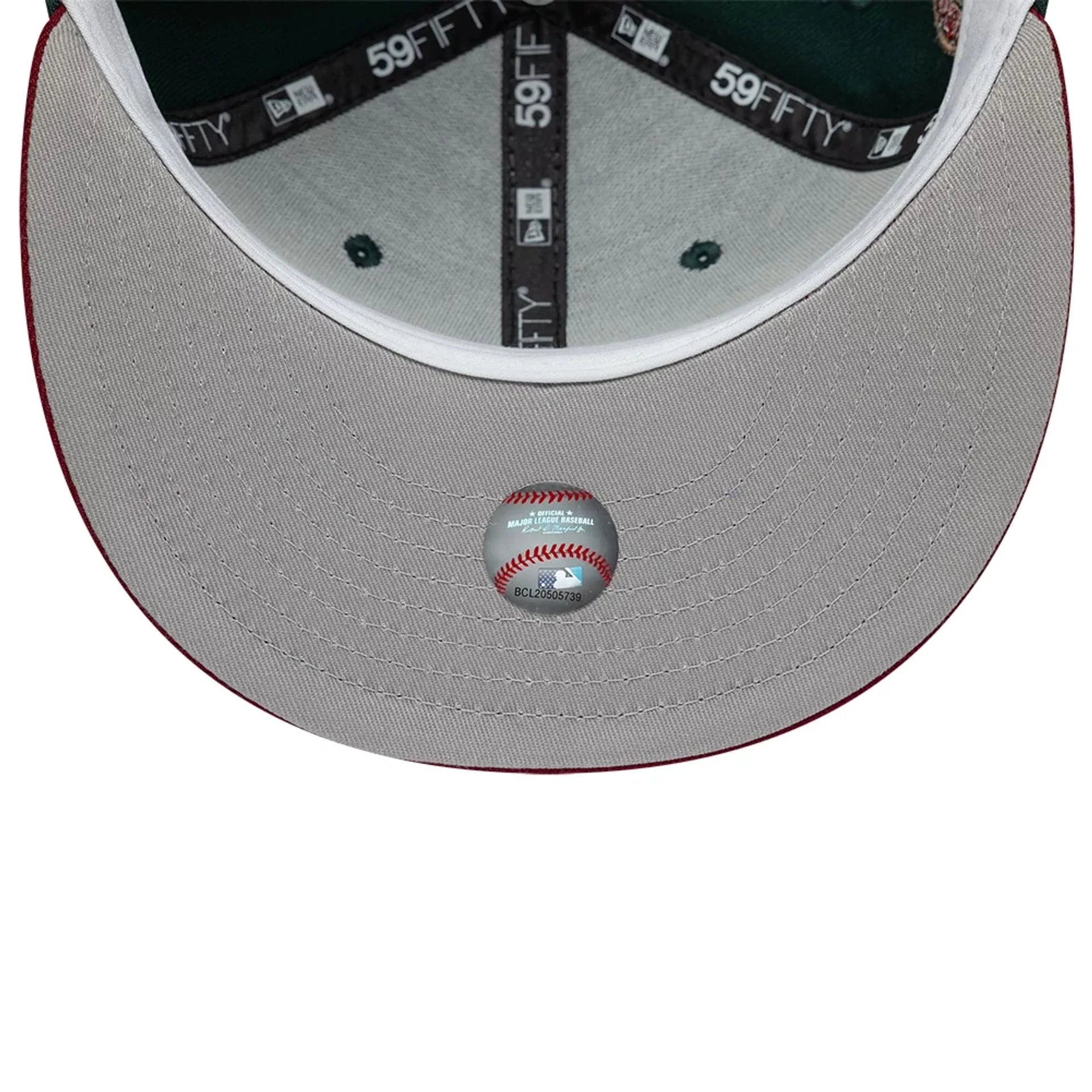 Seattle Mariners MLB Cooperstown Dark Green 59FIFTY Fitted Cap - Image 2