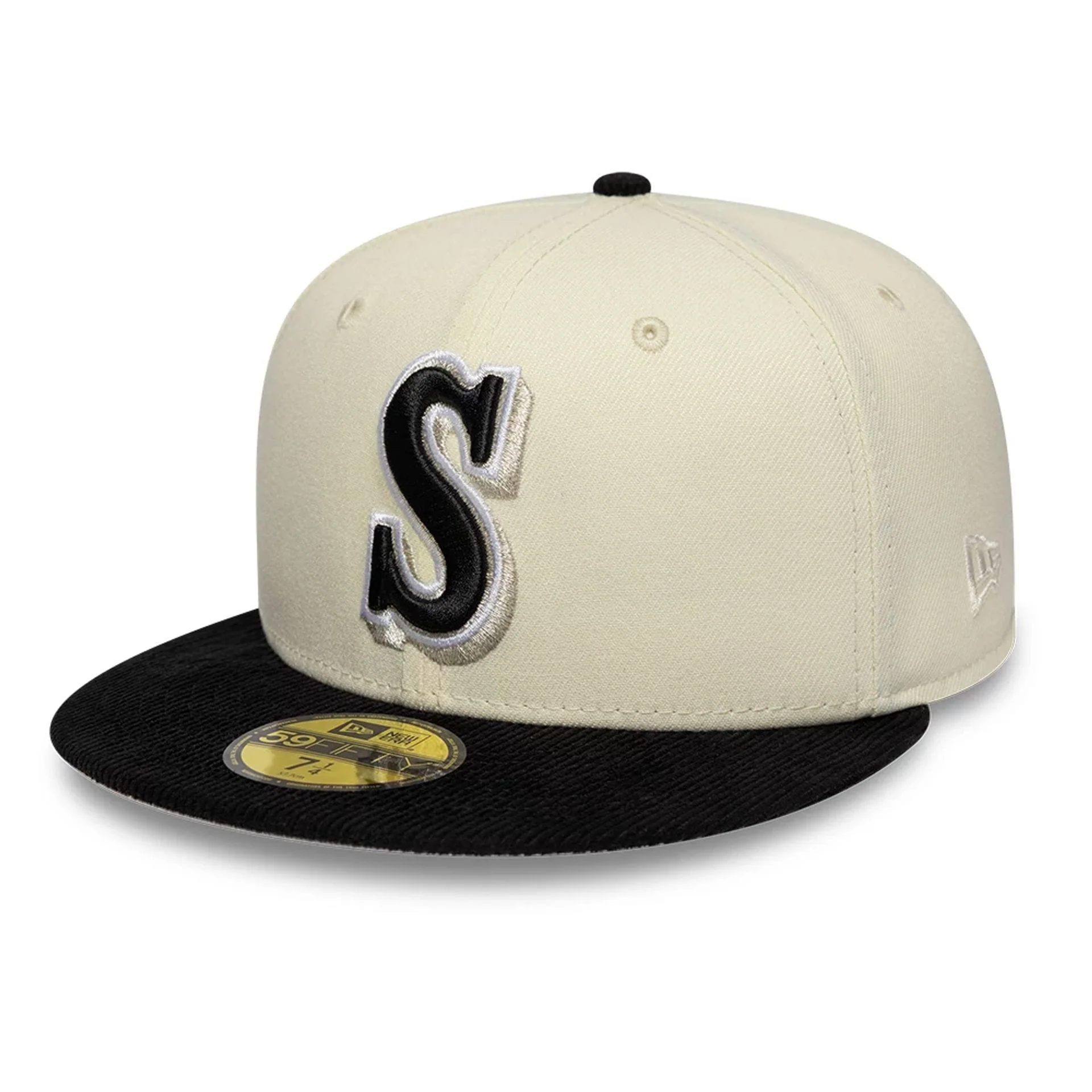 Seattle Mariners MLB Cooperstown White 59FIFTY Fitted Cap - Image 4