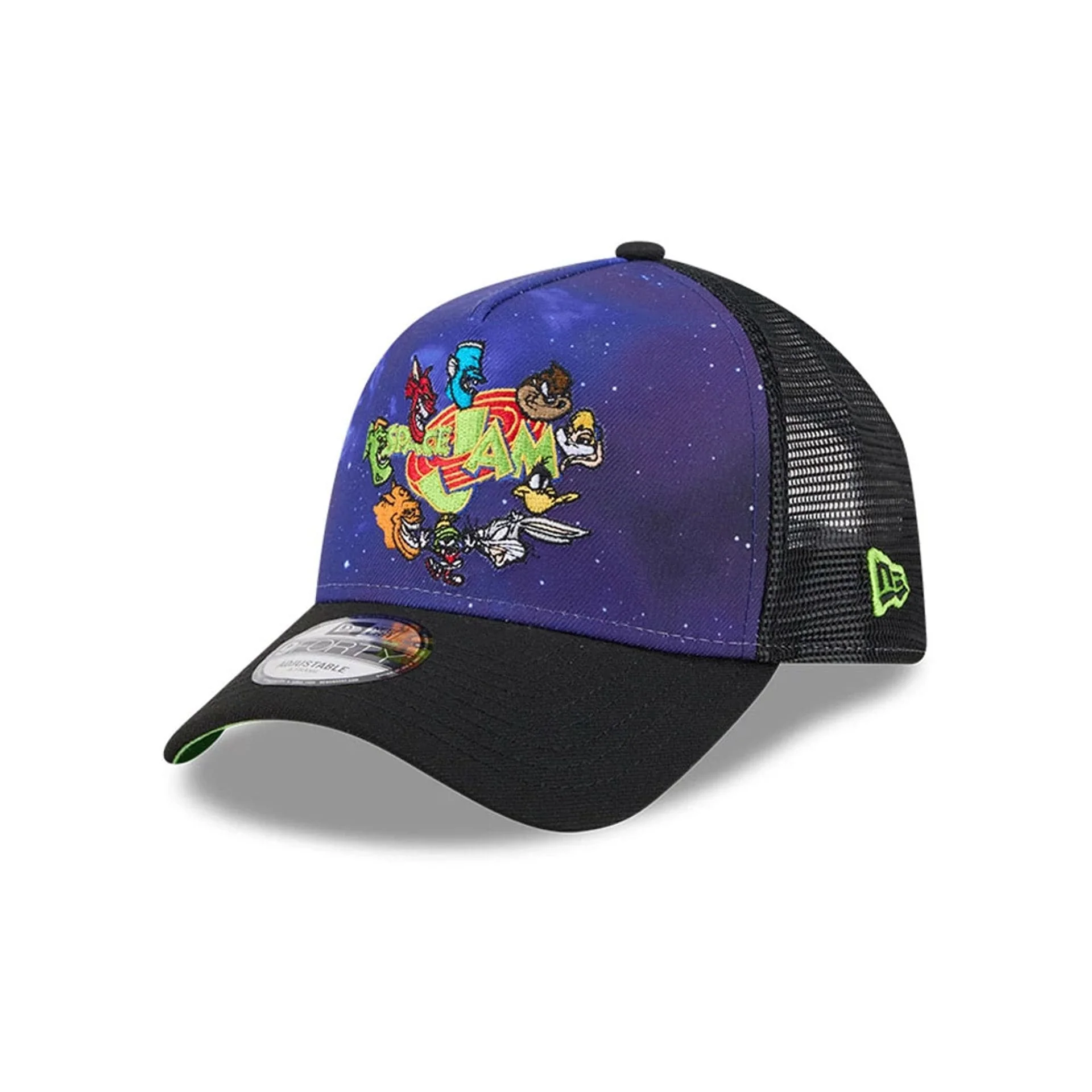 Space Jam Rivalry Black 9FORTY A-Frame Trucker Adjustable Cap - Image 4