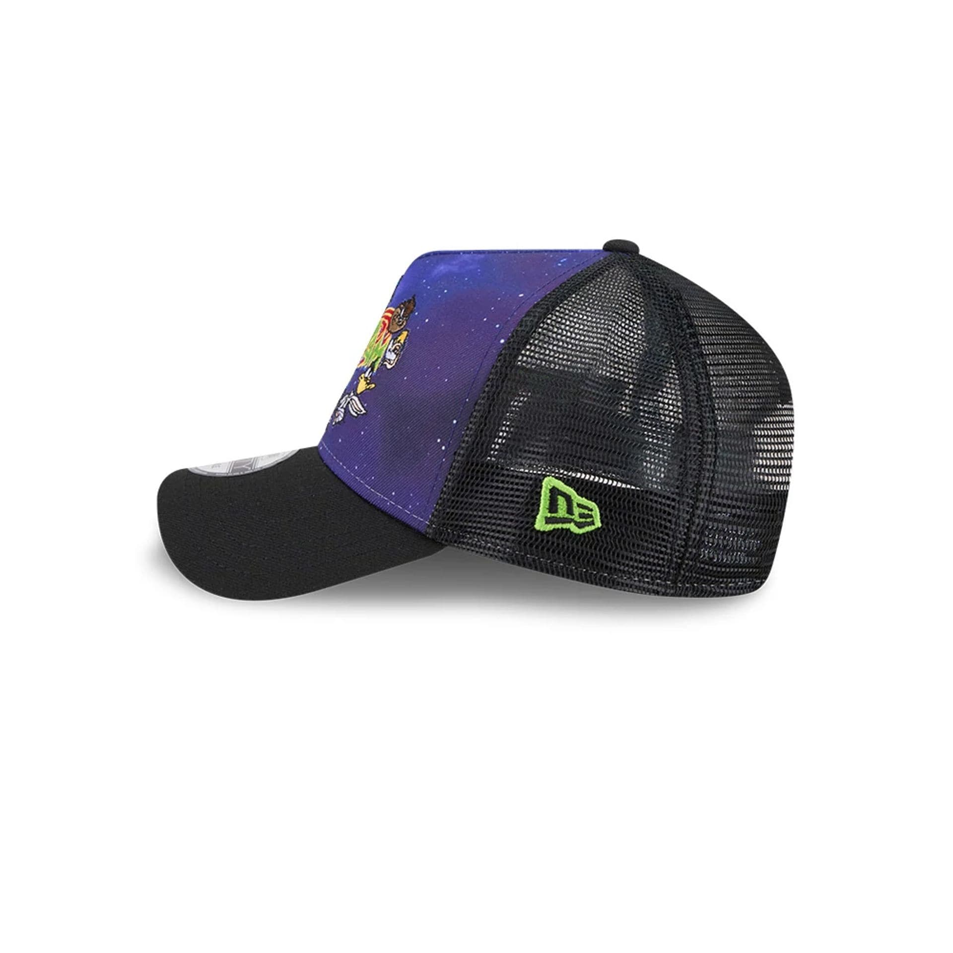 Space Jam Rivalry Black 9FORTY A-Frame Trucker Adjustable Cap - Image 6
