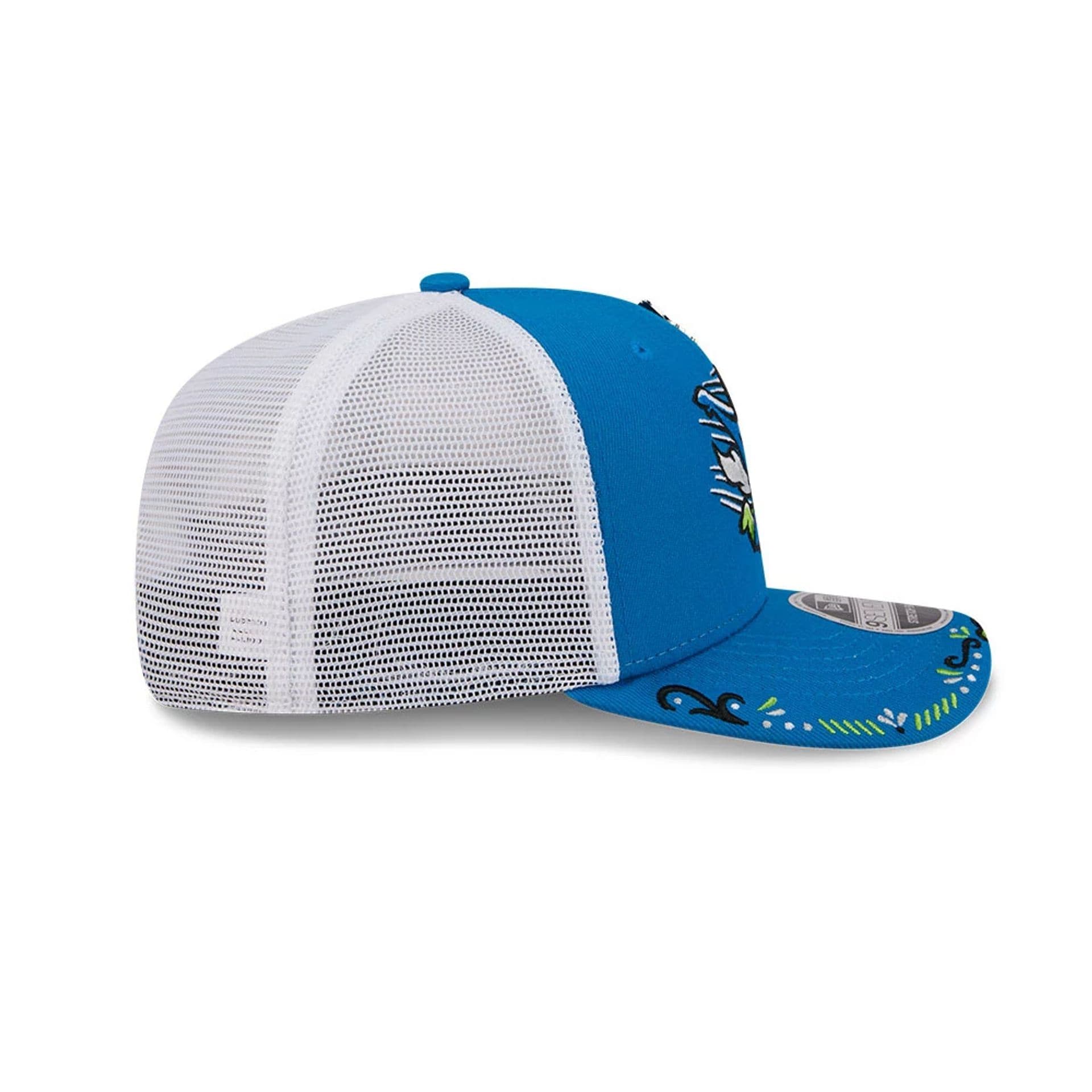 Squirrels MiLB La Copa 2026 Light Blue 9SEVENTY Stretch Snap Adjustable Cap - Image 6