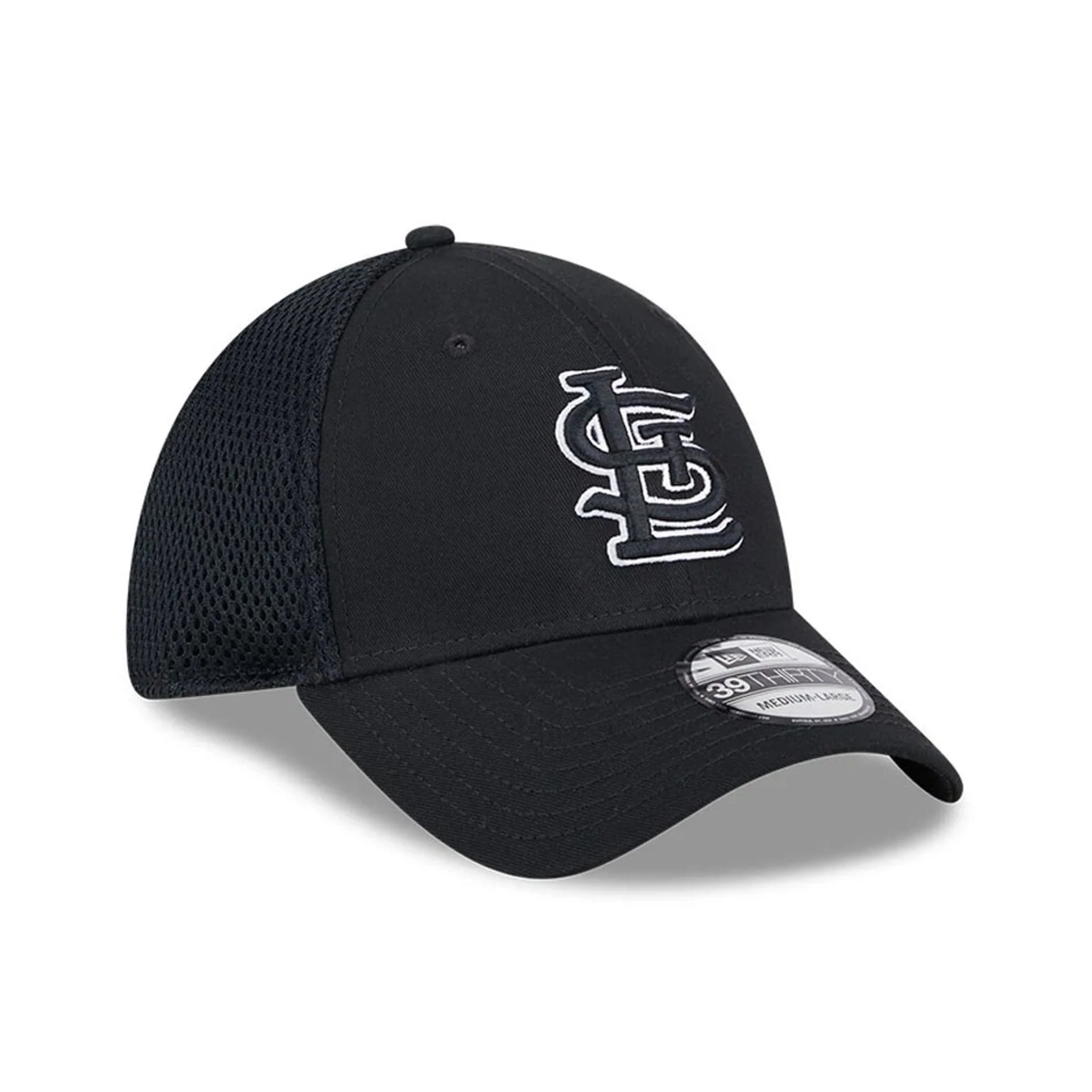 St. Louis Cardinals MLB Evergreen Neo Black 39THIRTY Stretch Fit Cap - Image 4