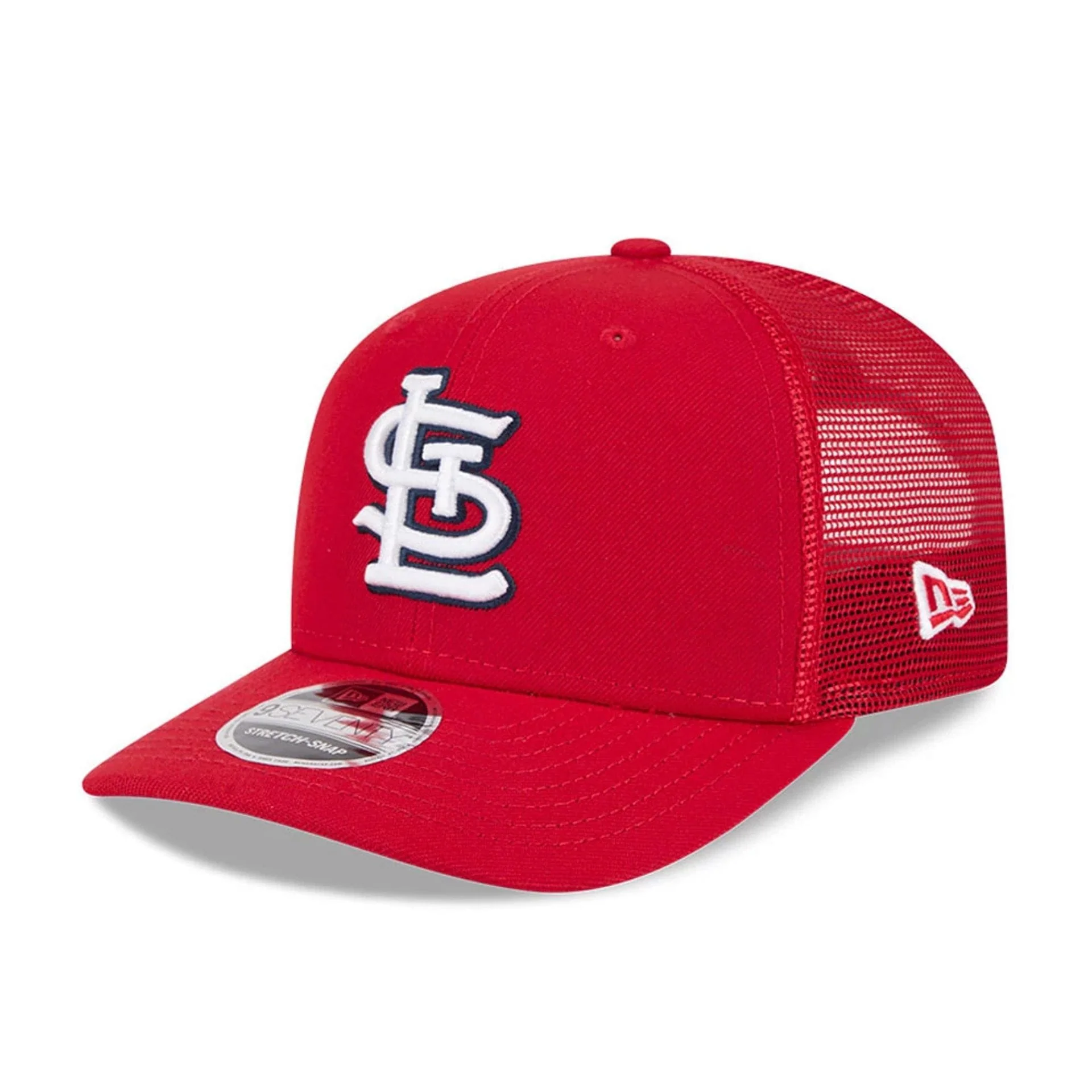 St. Louis Cardinals MLB Evergreen Red 9SEVENTY Stretch Snap Adjustable Cap