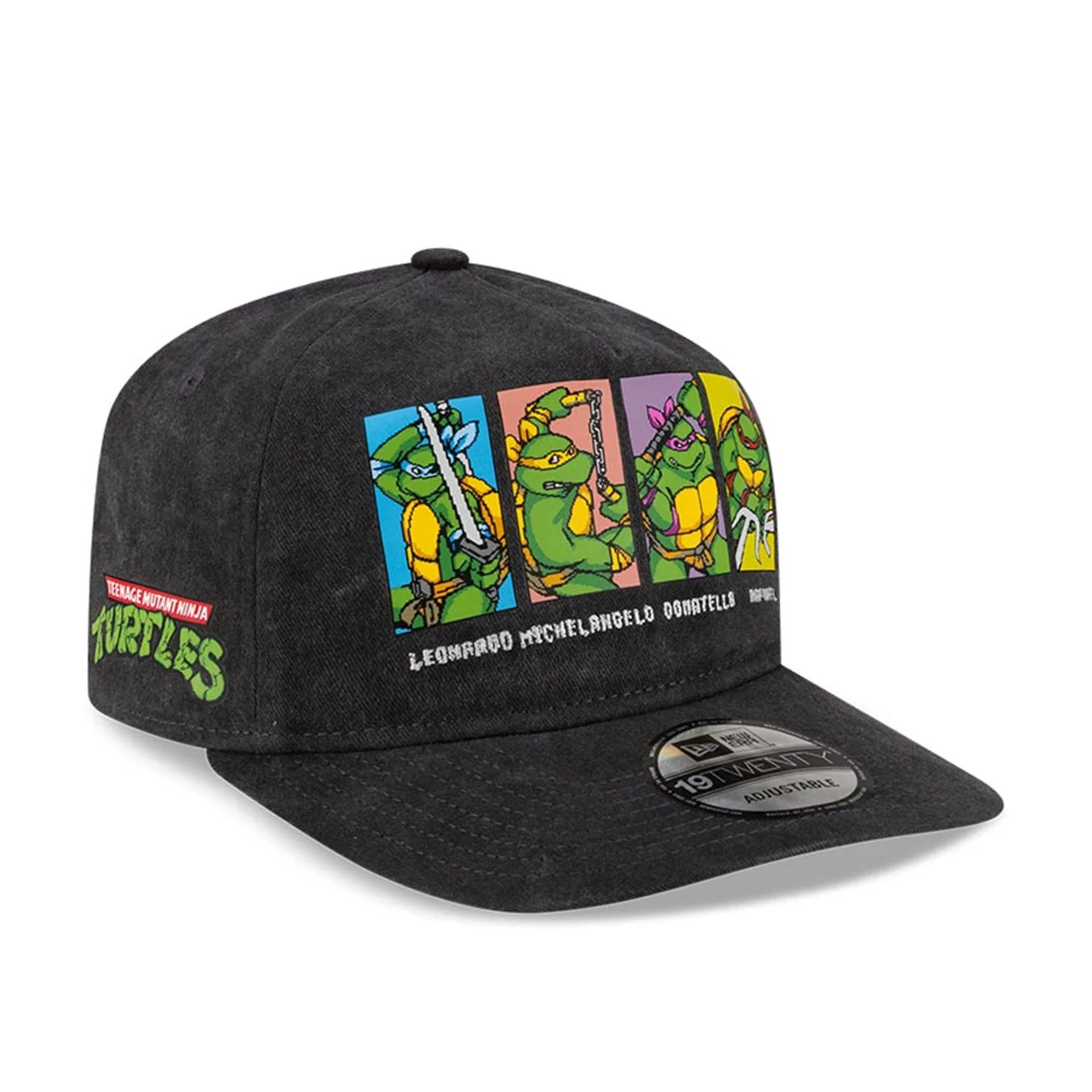 Teenage Mutant Ninja Turtles 1989 Arcade Black 19TWENTY Adjustable Cap