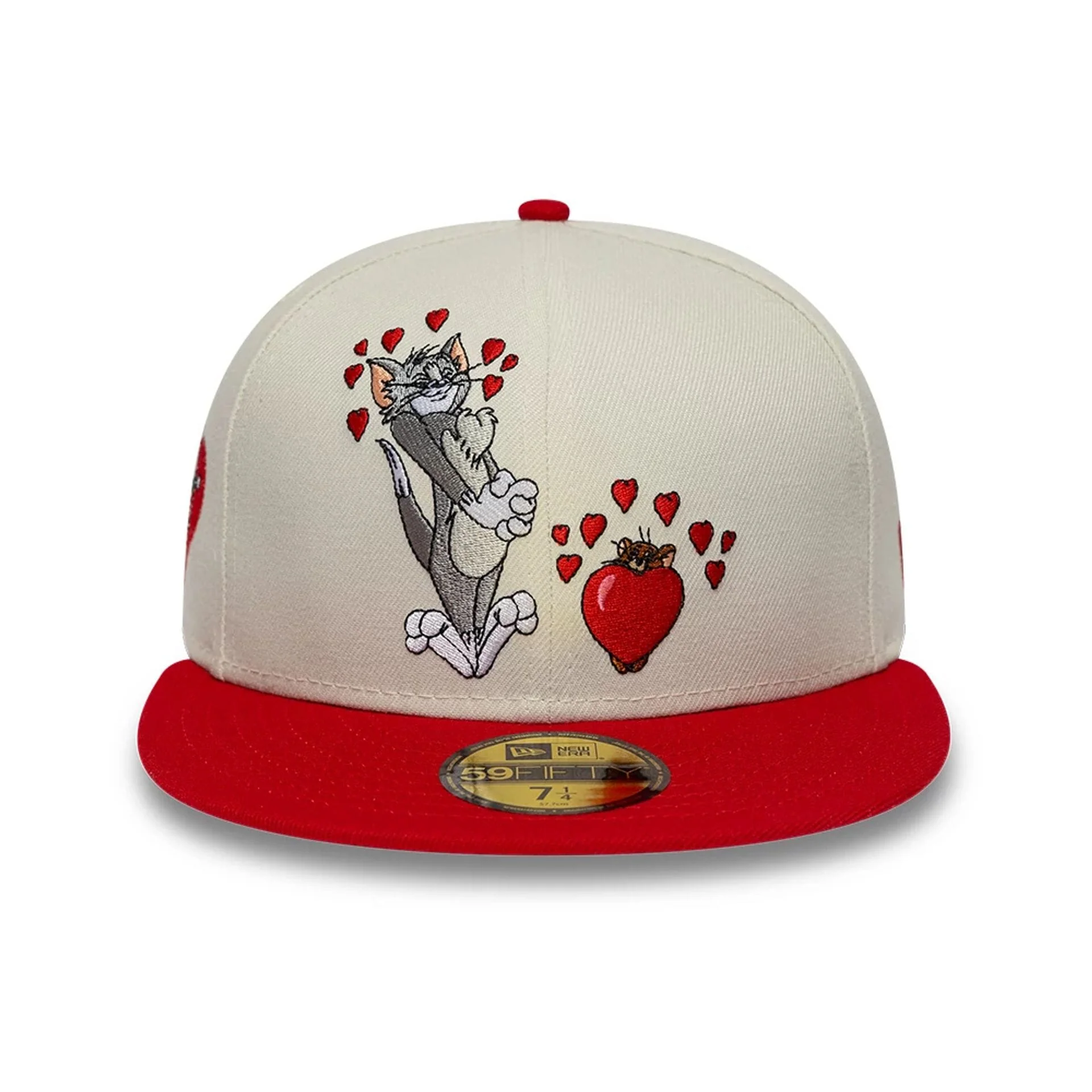 Tom & Jerry Heart Cream 59FIFTY Fitted Cap - Image 2