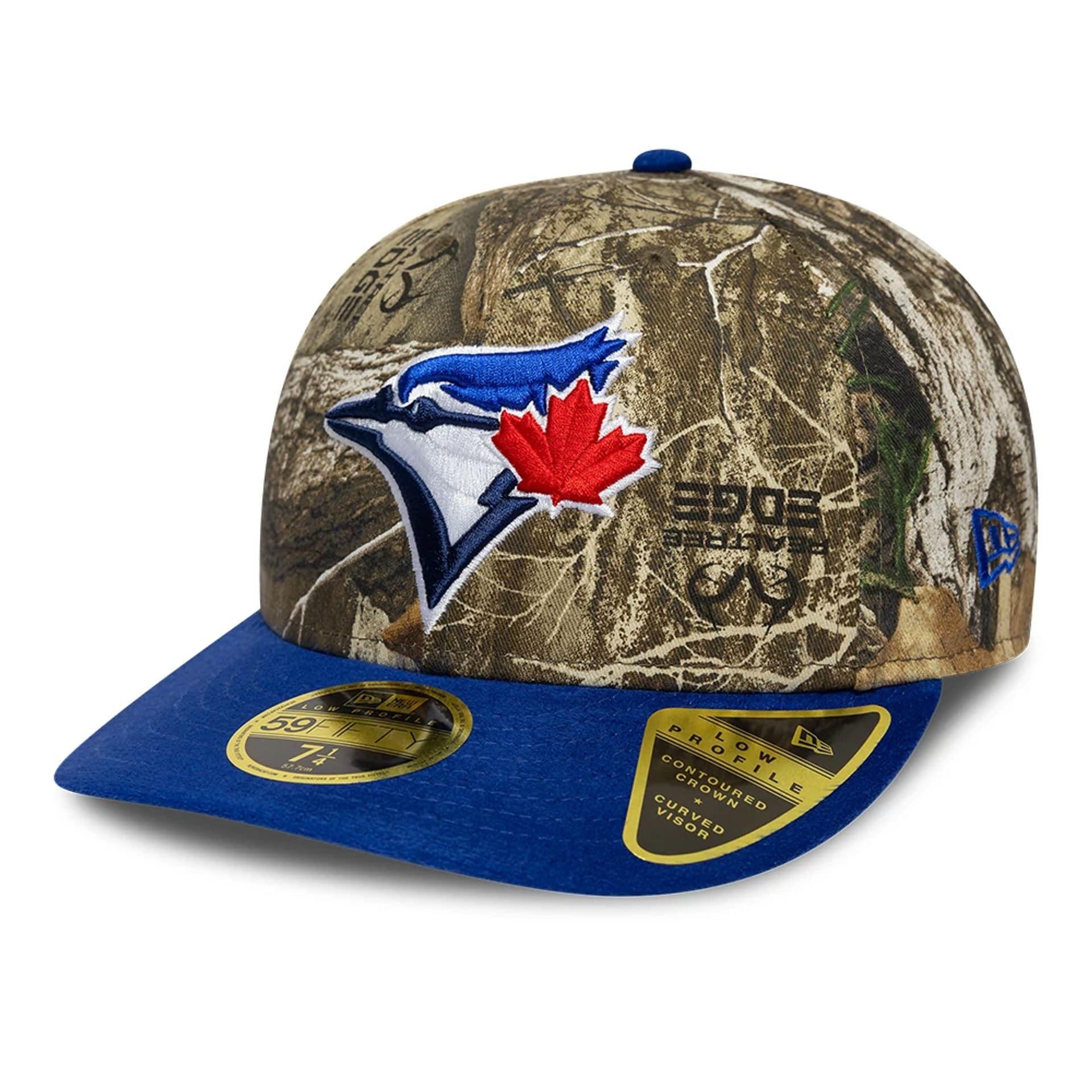 Toronto Blue Jays MLB Realtree Assorted Print Low Profile 59FIFTY Fitted Cap