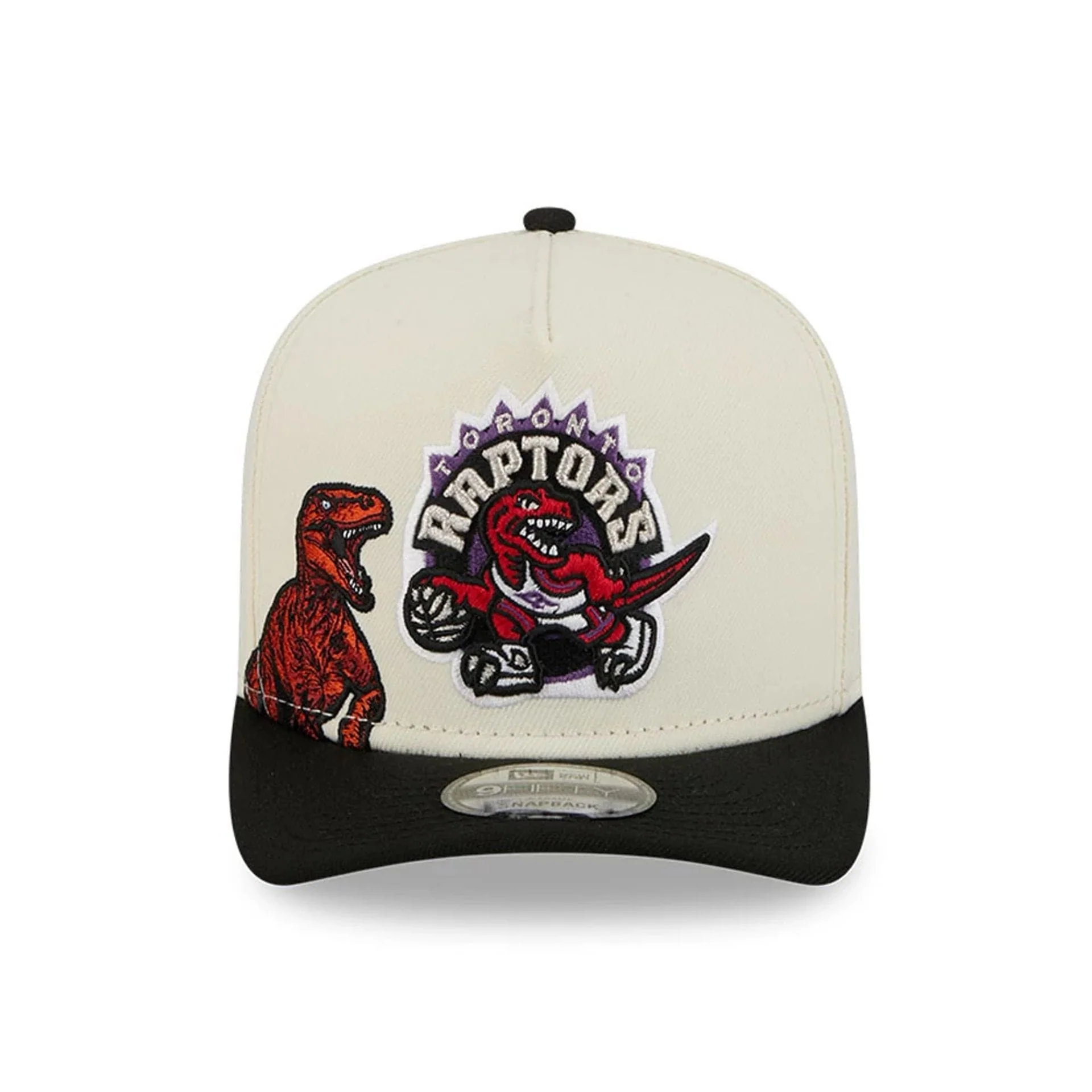 Toronto Raptors Black Red 9FIFTY A-Frame Snapback Adjustable Cap - Image 3