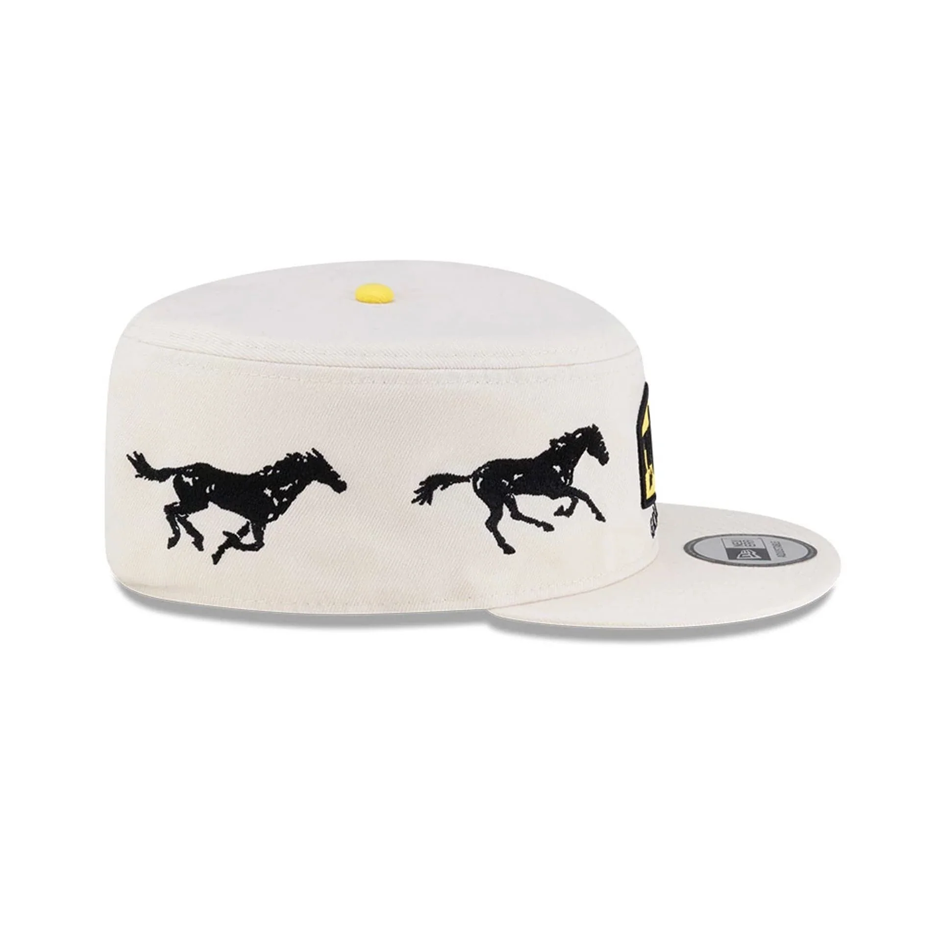 Twojeys X New Era Garage Cream Pillbox Adjustable Cap - Image 5