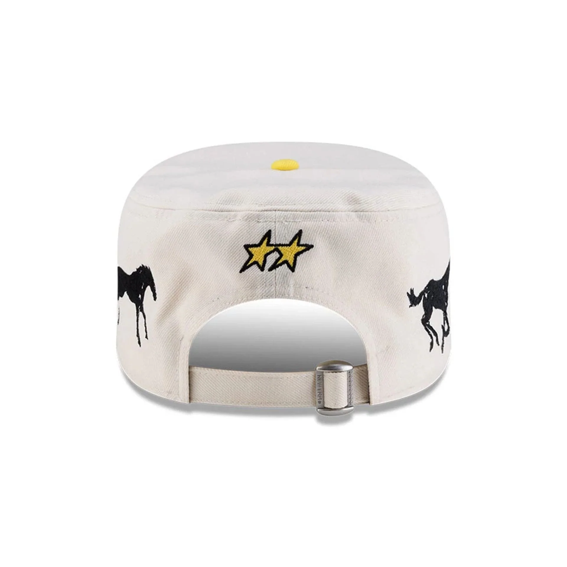 Twojeys X New Era Garage Cream Pillbox Adjustable Cap - Image 6