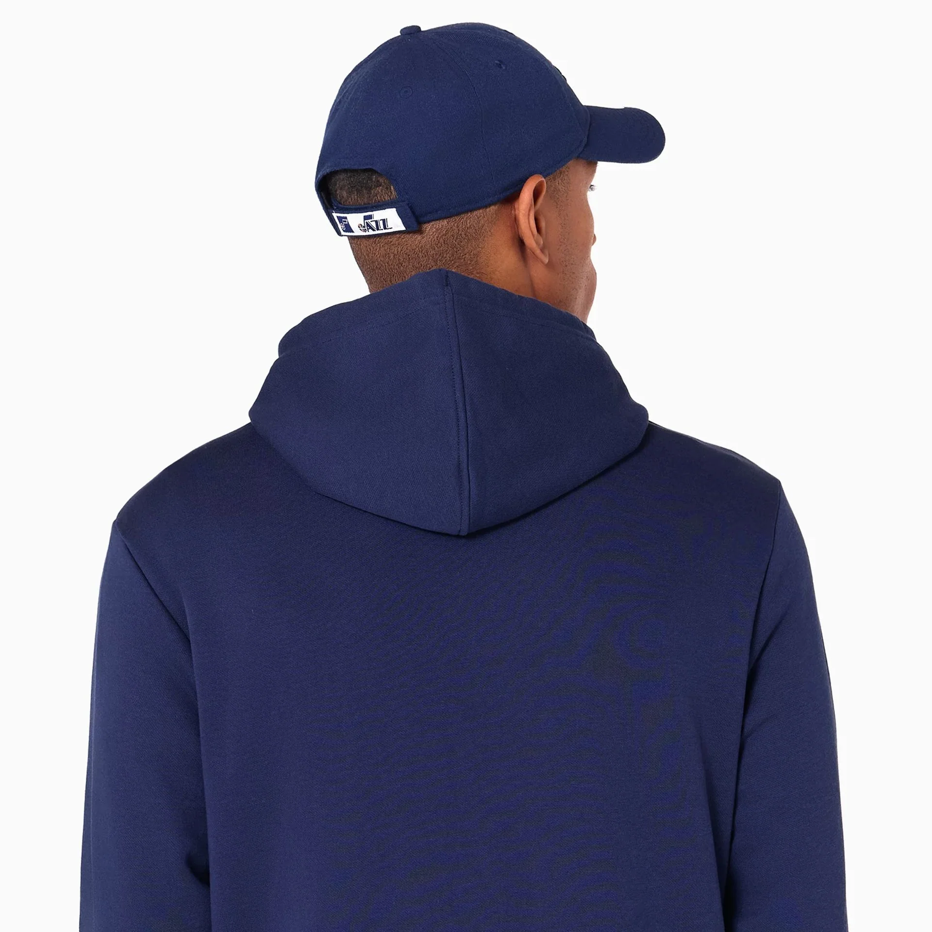 Utah Jazz NBA Navy Pullover Hoodie - Image 3