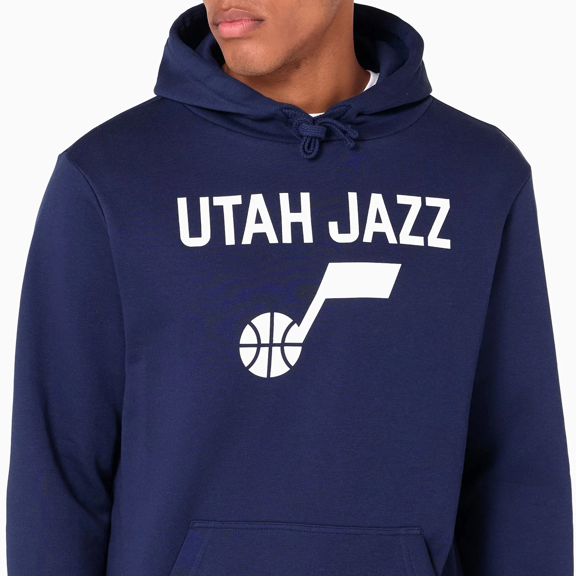 Utah Jazz NBA Navy Pullover Hoodie - Image 6