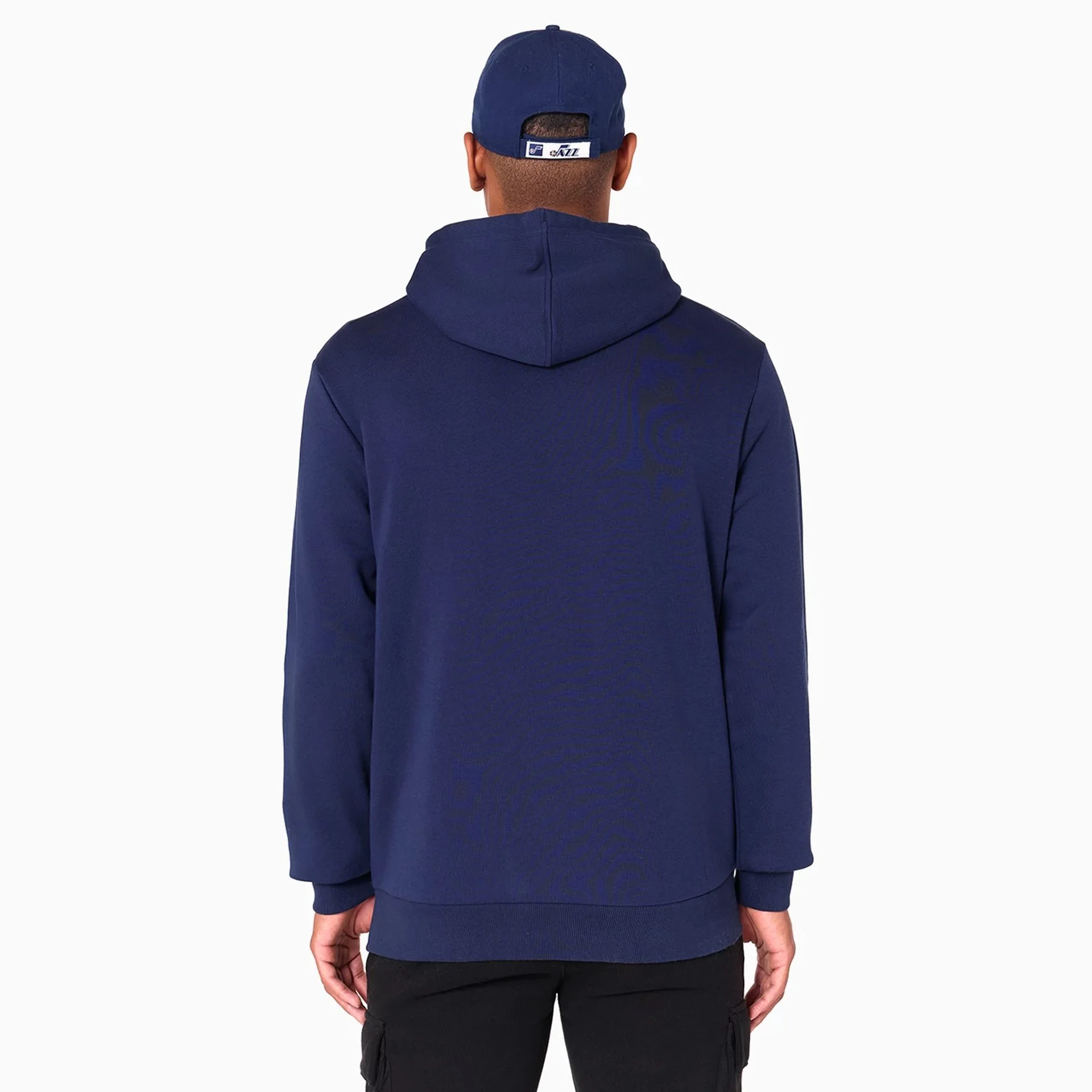 Utah Jazz NBA Navy Pullover Hoodie - Image 7