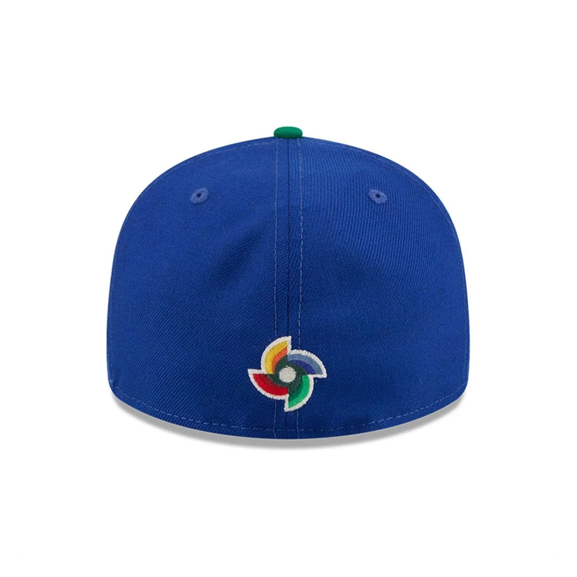 WBC Italy Classical Script Blue Retro Crown 59FIFTY Fitted Cap - Image 7