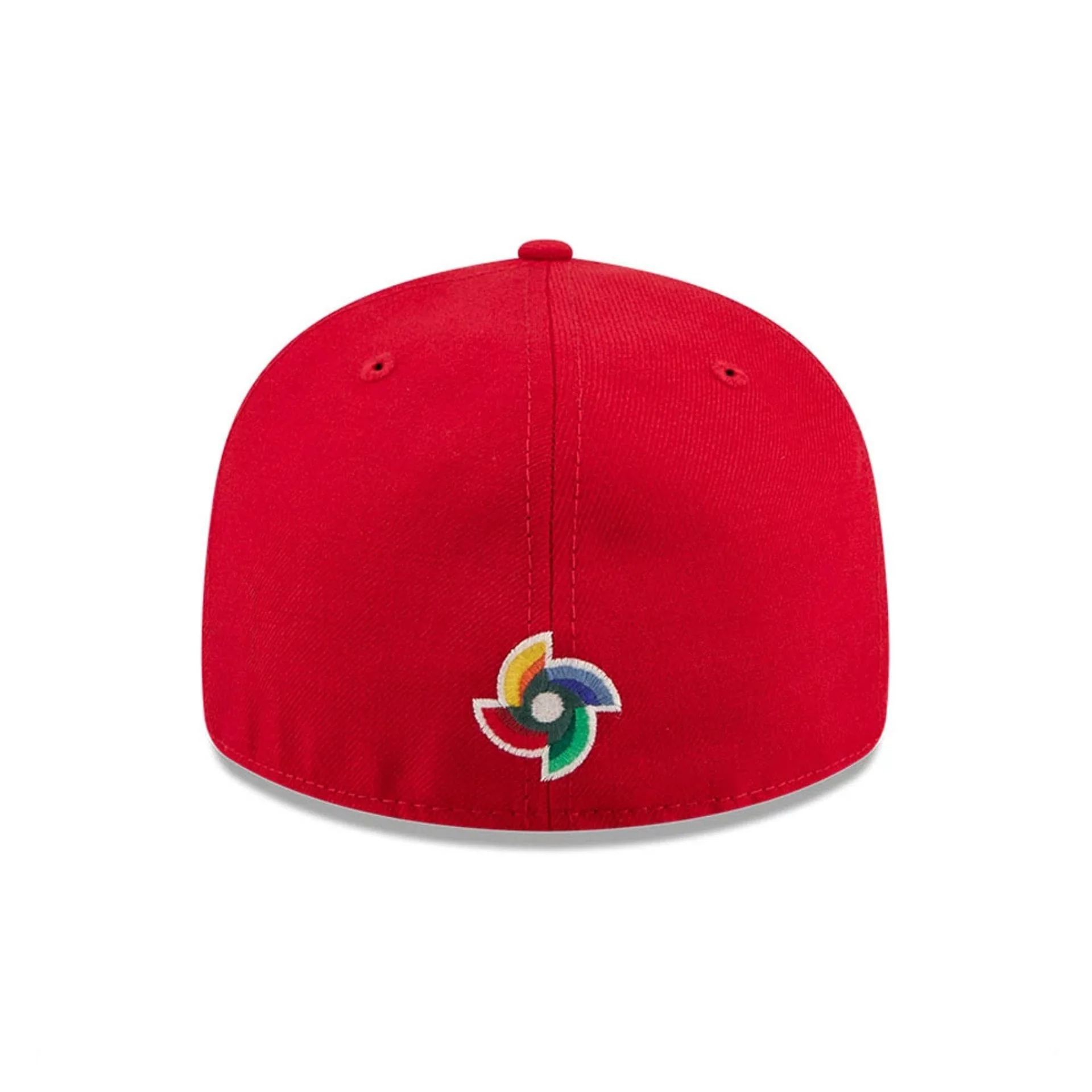 WBC Taipei Classical Script Red Retro Crown 59FIFTY Fitted Cap - Image 7