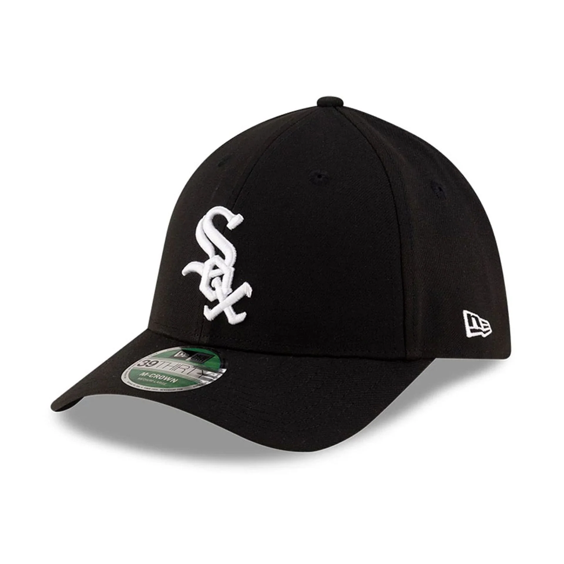White Sox MLB Player Replica Black 39THIRTY M-Crown Stretch Fit Cap