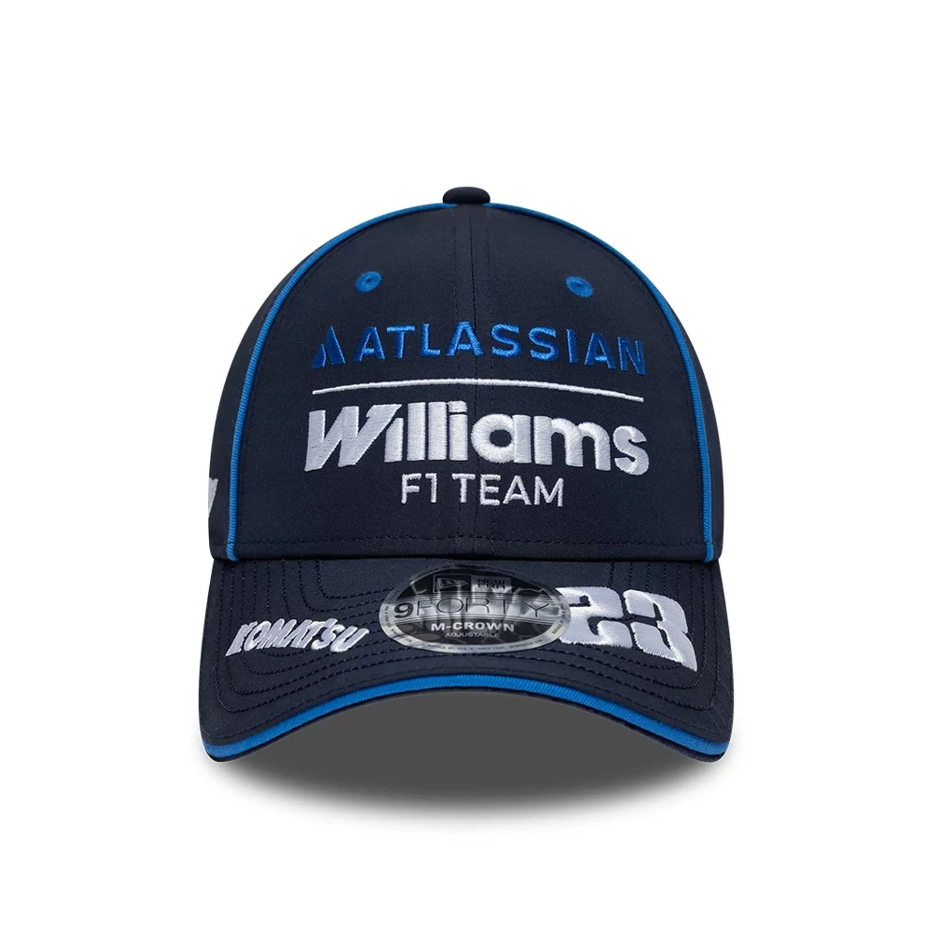 Williams Alex Albon Navy 9FORTY M-Crown Adjustable Cap - Image 3