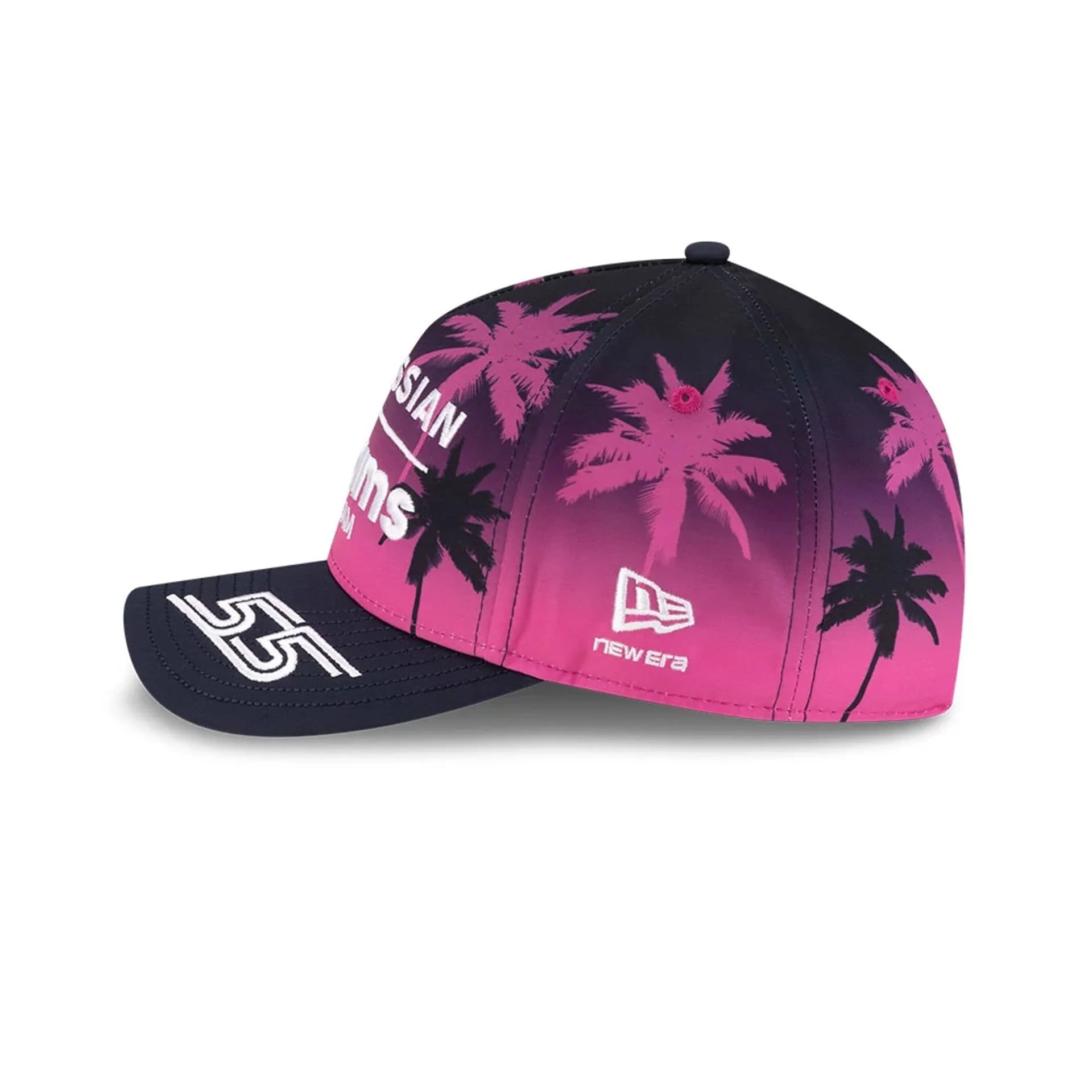 Williams Carlos Sainz Miami Navy 9FORTY M-Crown A-Frame Adjustable Cap - Image 5