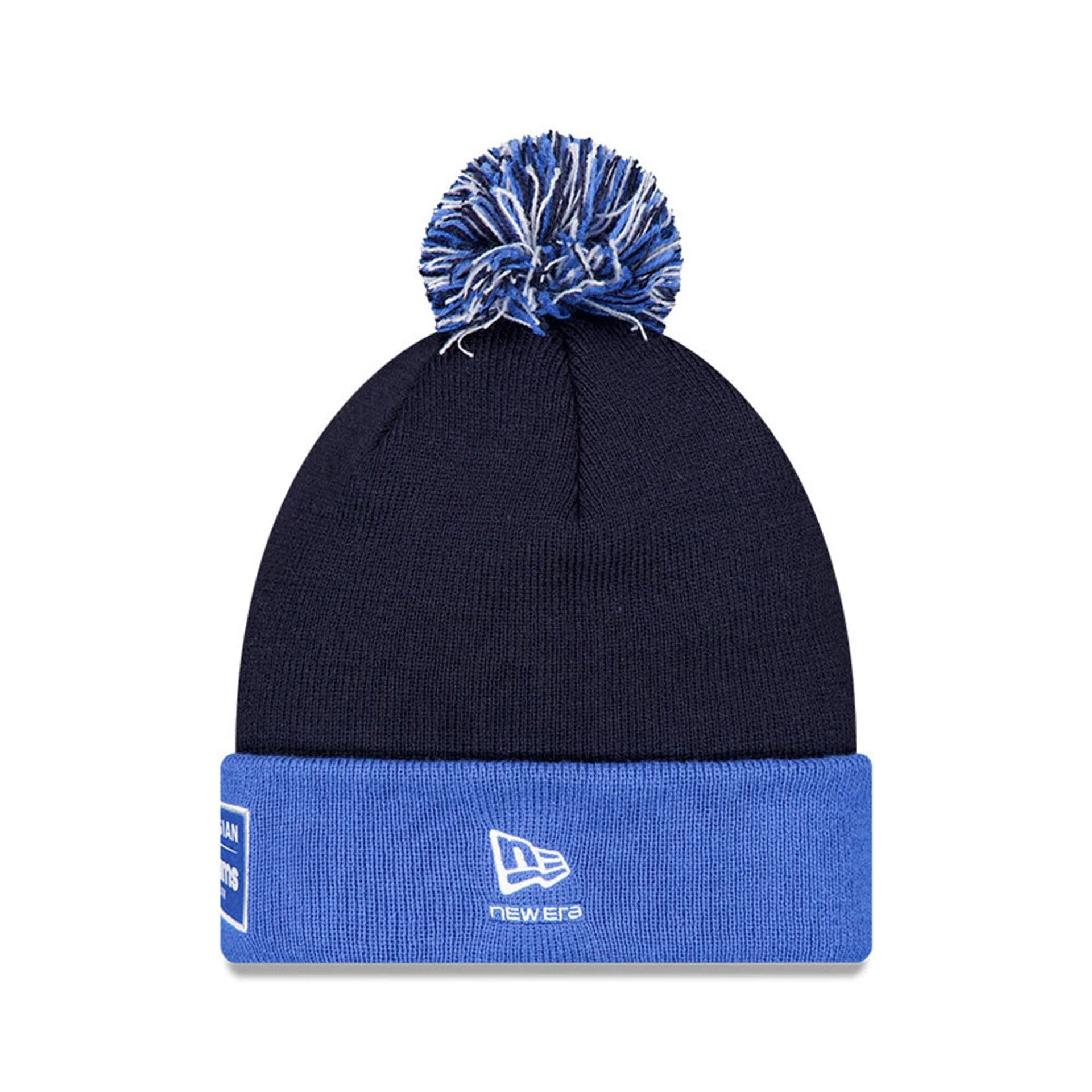 Williams Essential Navy Bobble Knit Beanie Hat - Image 3