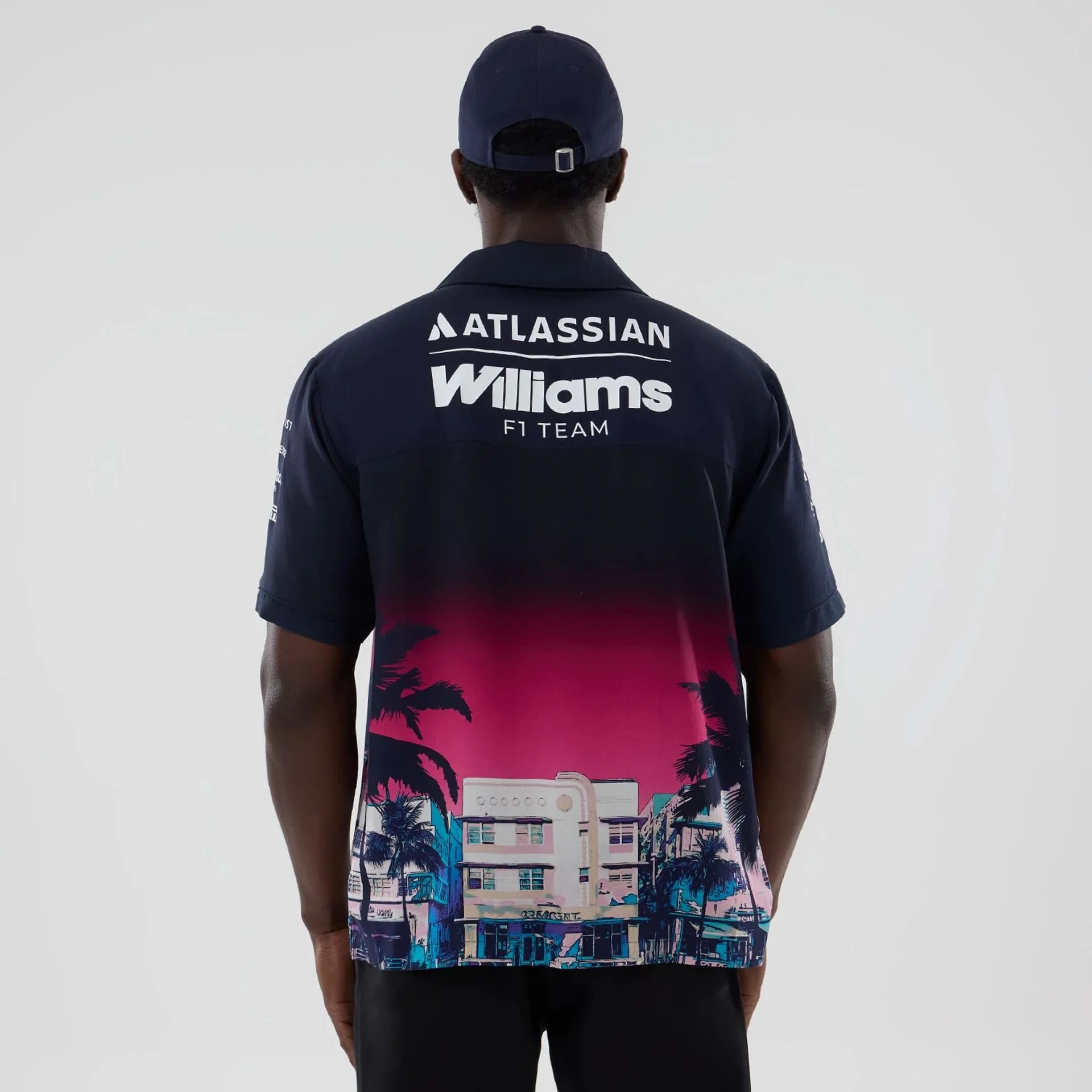 Williams Miami Navy Short Sleeve Shirt - Image 2