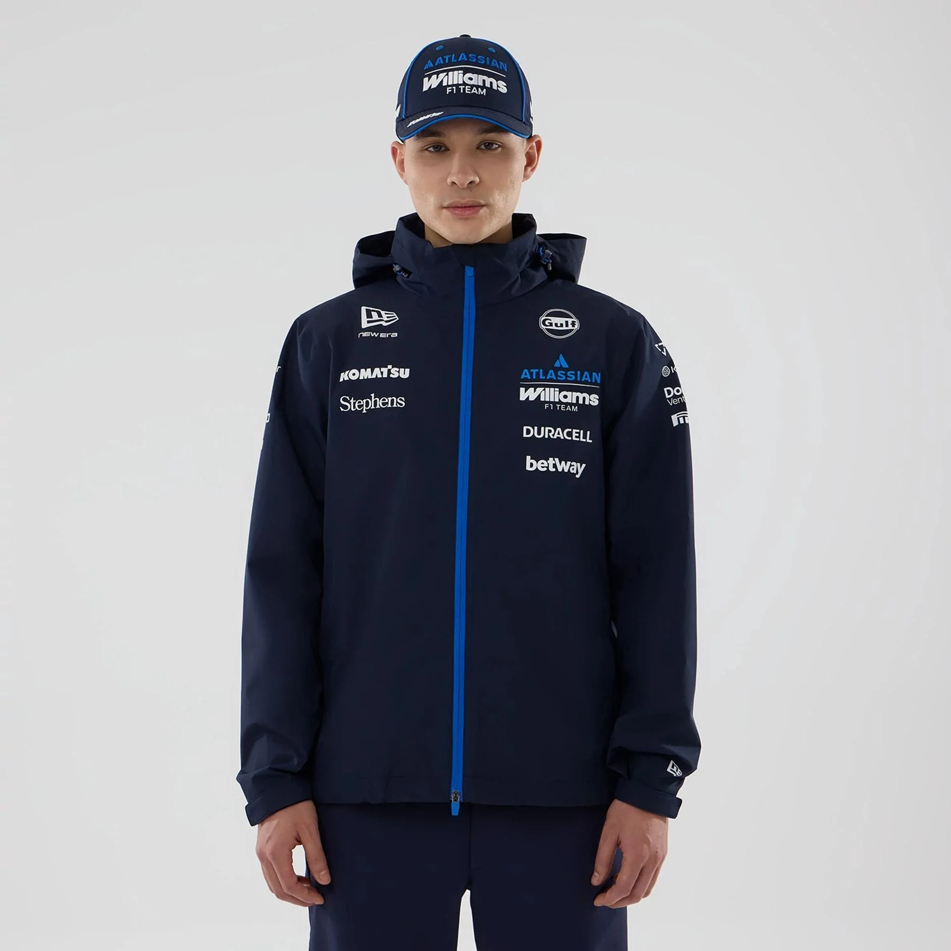 Williams Navy Rain Jacket