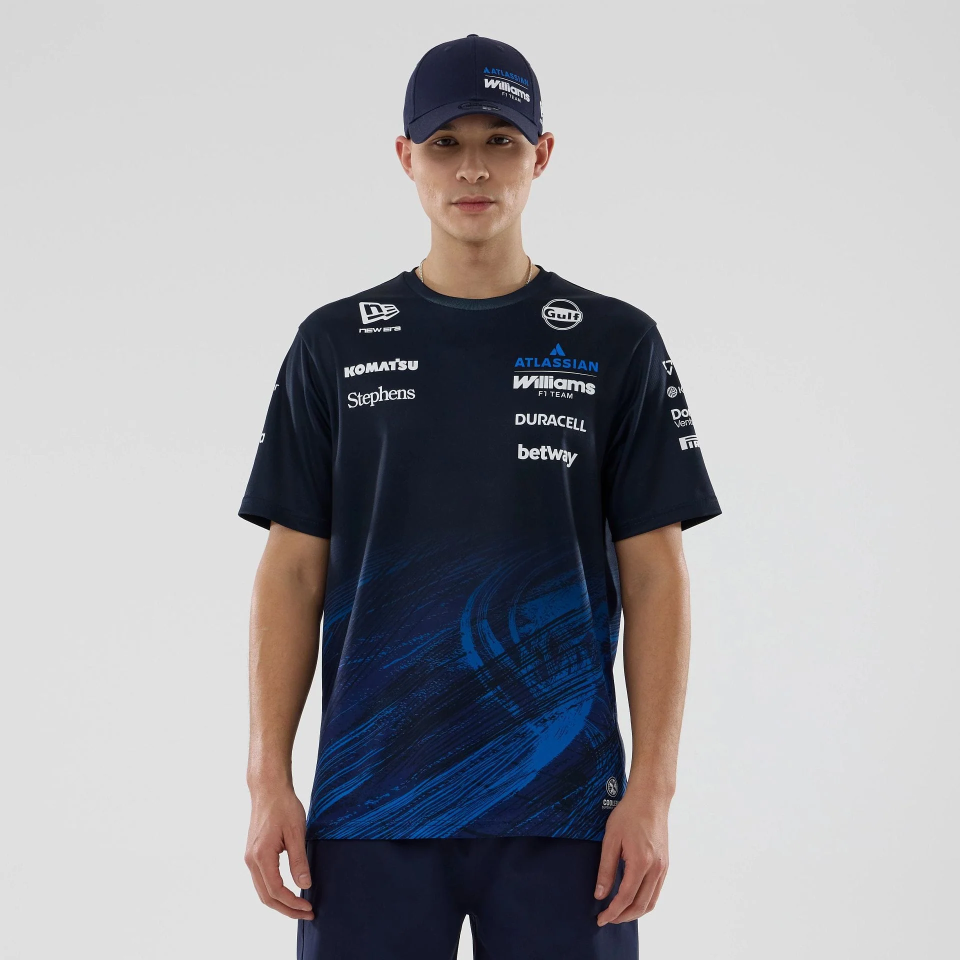 Williams Navy Tech T-shirt