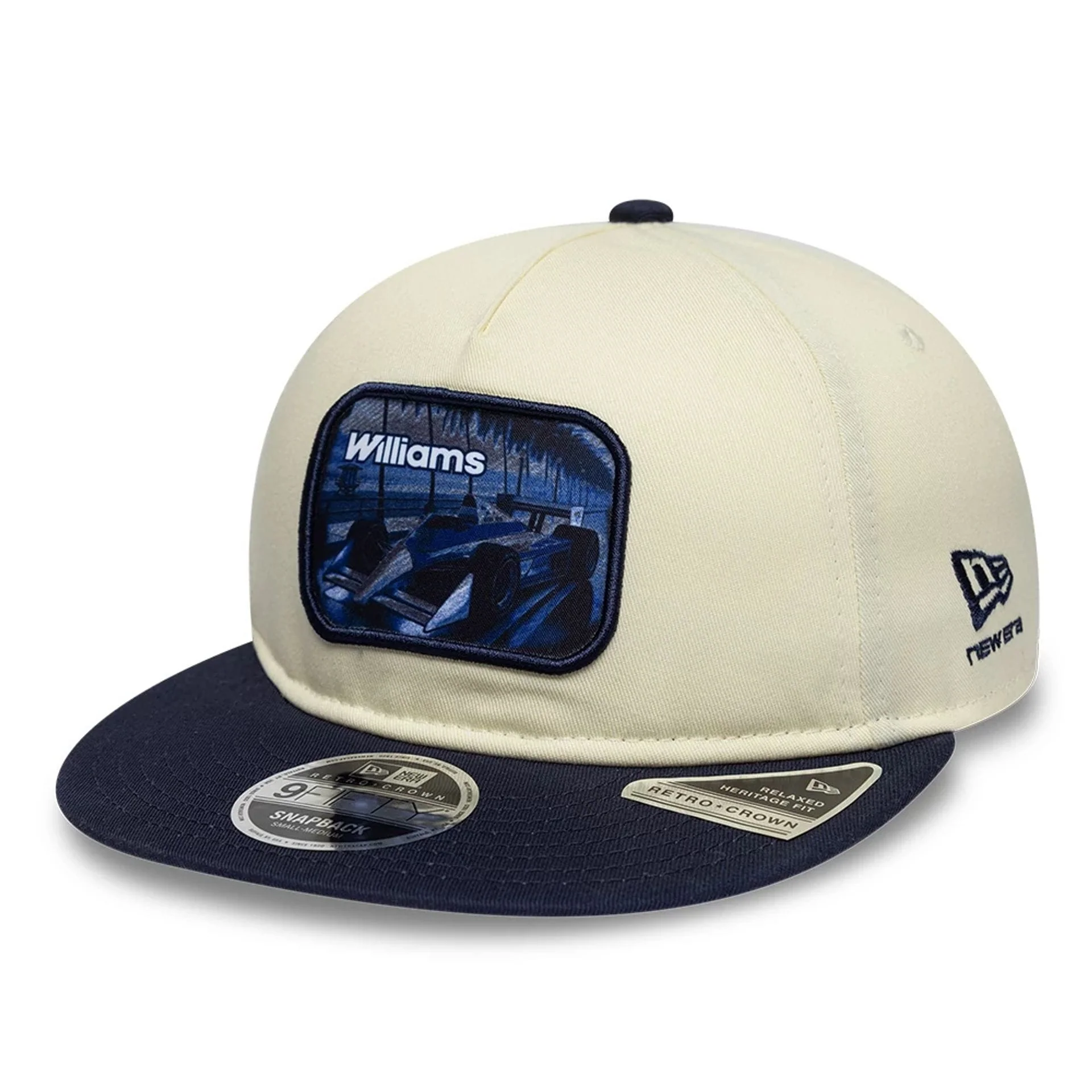 Williams New Wave Cream Retro Crown 9FIFTY Adjustable Cap