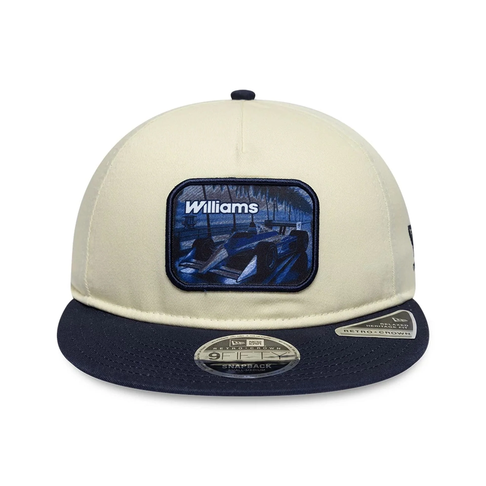 Williams New Wave Cream Retro Crown 9FIFTY Adjustable Cap - Image 2