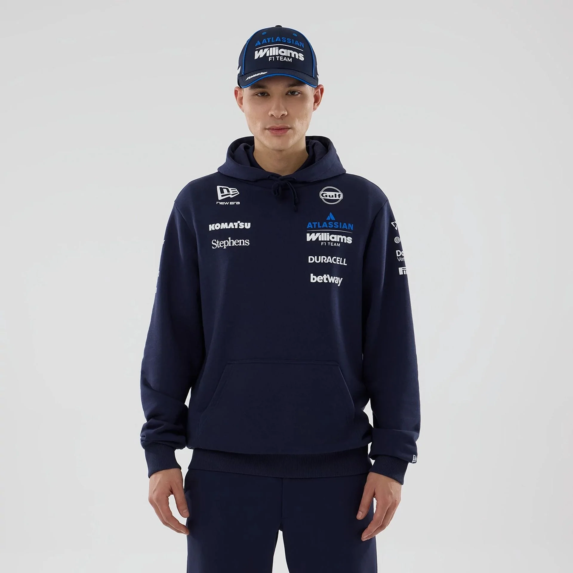 Williams Replica Navy Pullover Hoodie