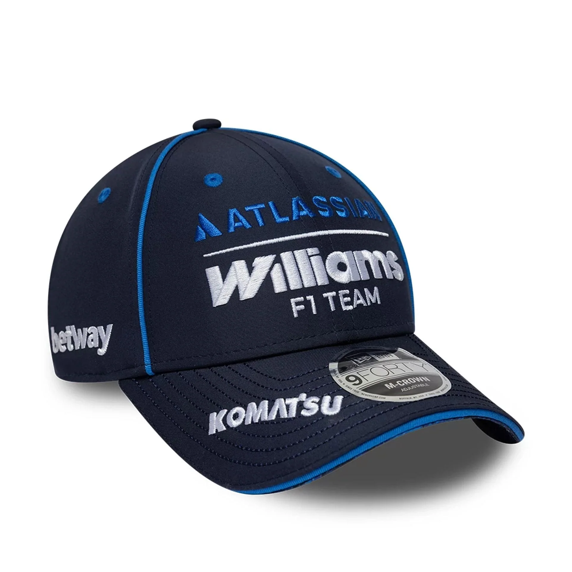 Williams Team Navy 9FORTY M-Crown Adjustable Cap