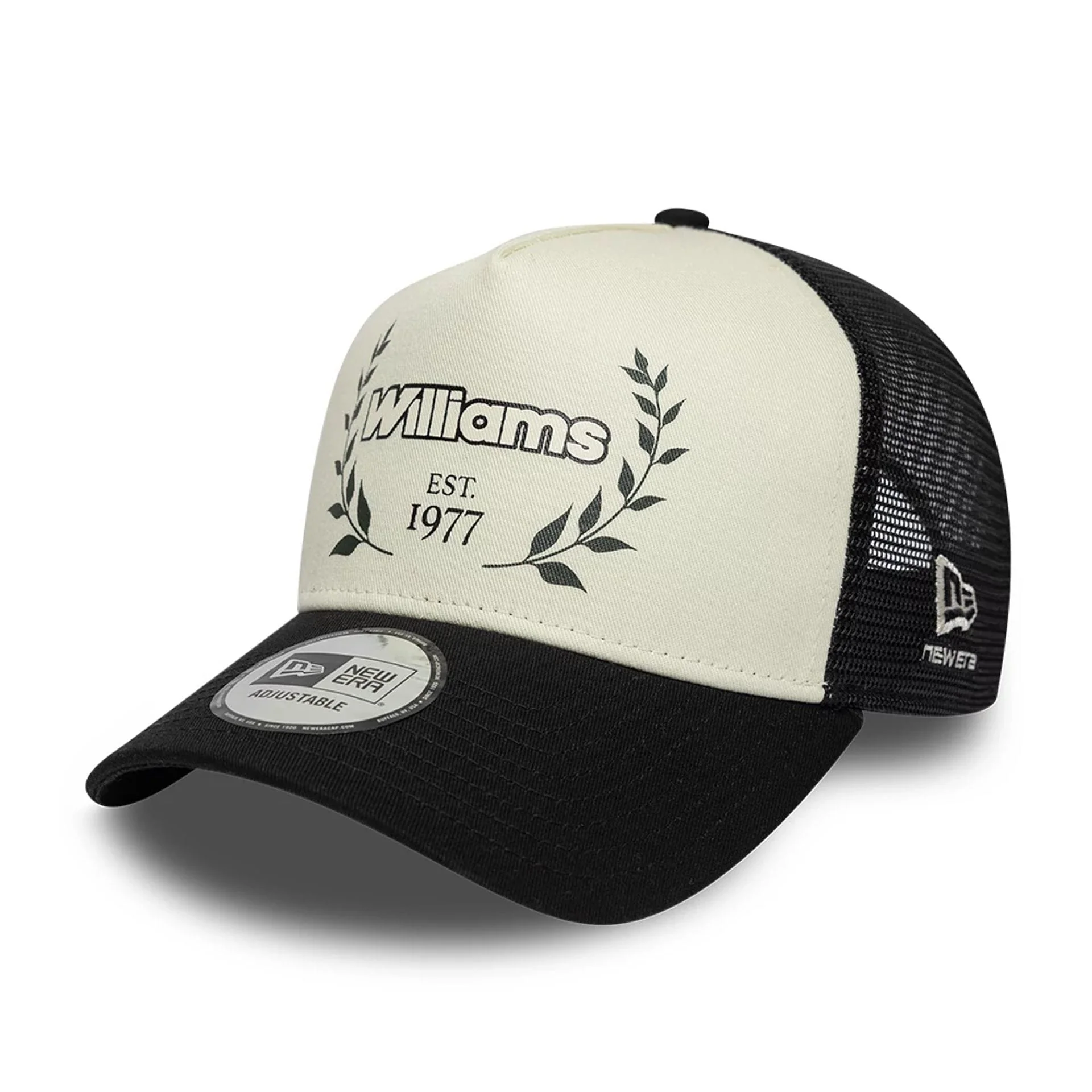 Williams Traditional Black 9FORTY A-Frame Trucker Adjustable Cap